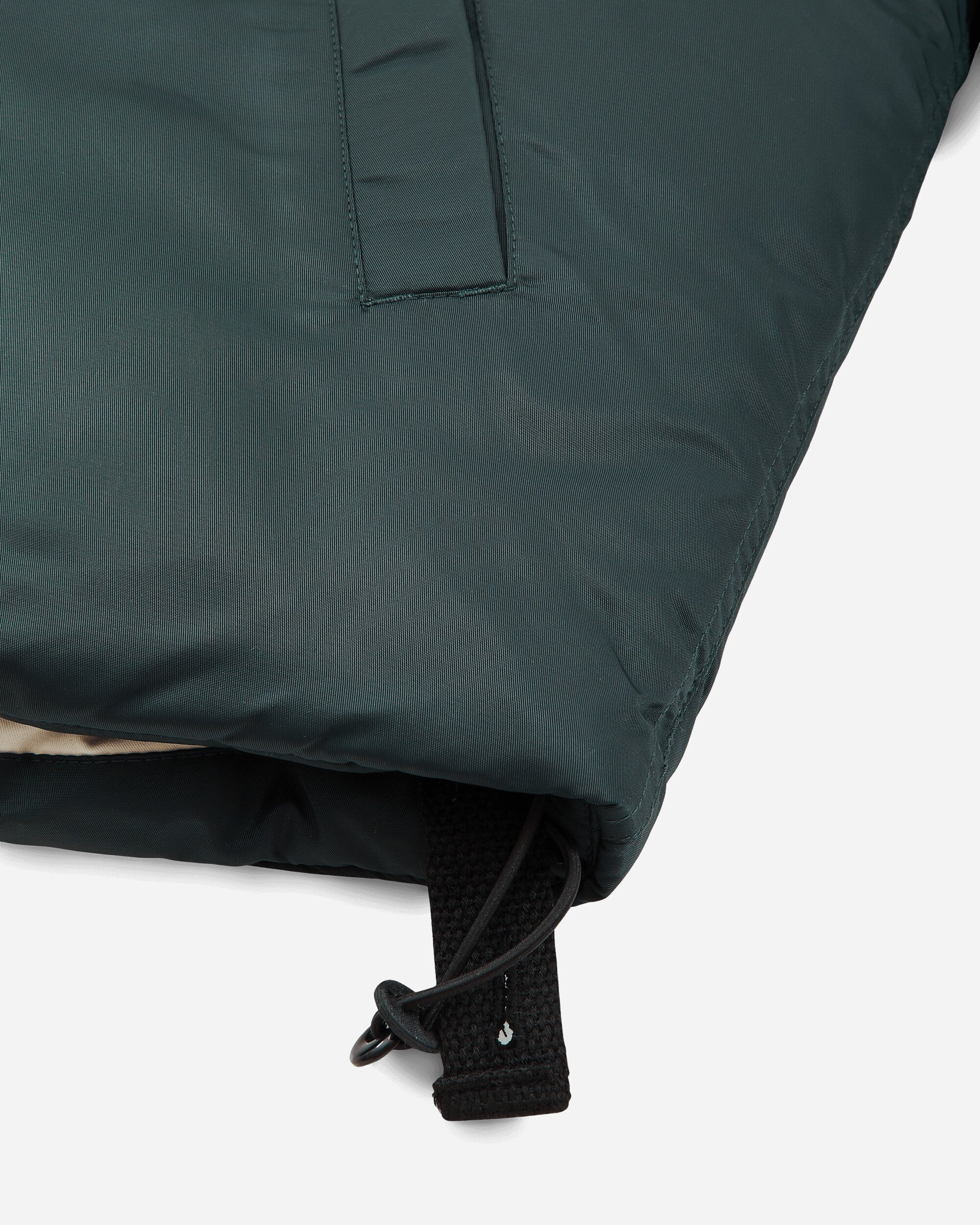 Men's Cropped Hood Bomber Jacket Dark Green - Image 3