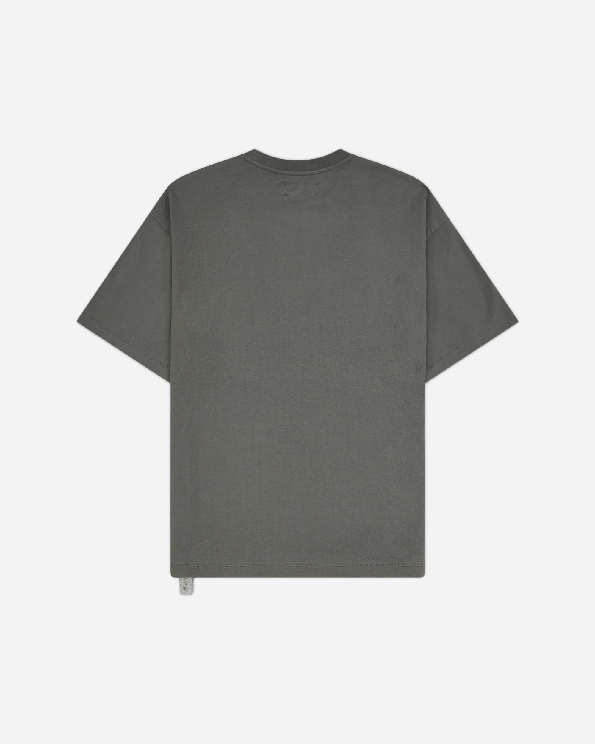 Men's Landart 03 Print Loose Fit T-Shirt Gray - Image 2