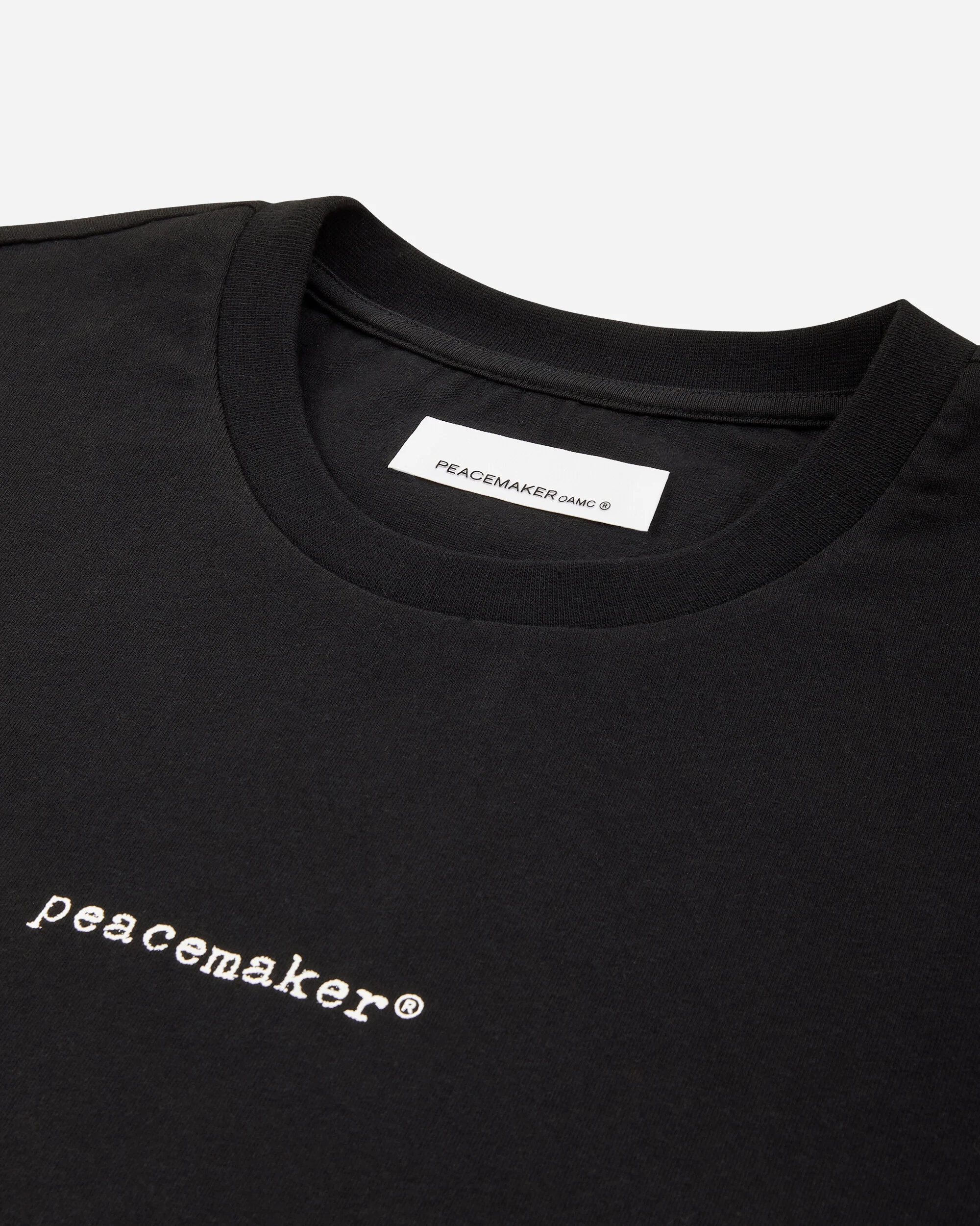 Men's Pigeon Print Loose Fit T-Shirt Black - Image 3