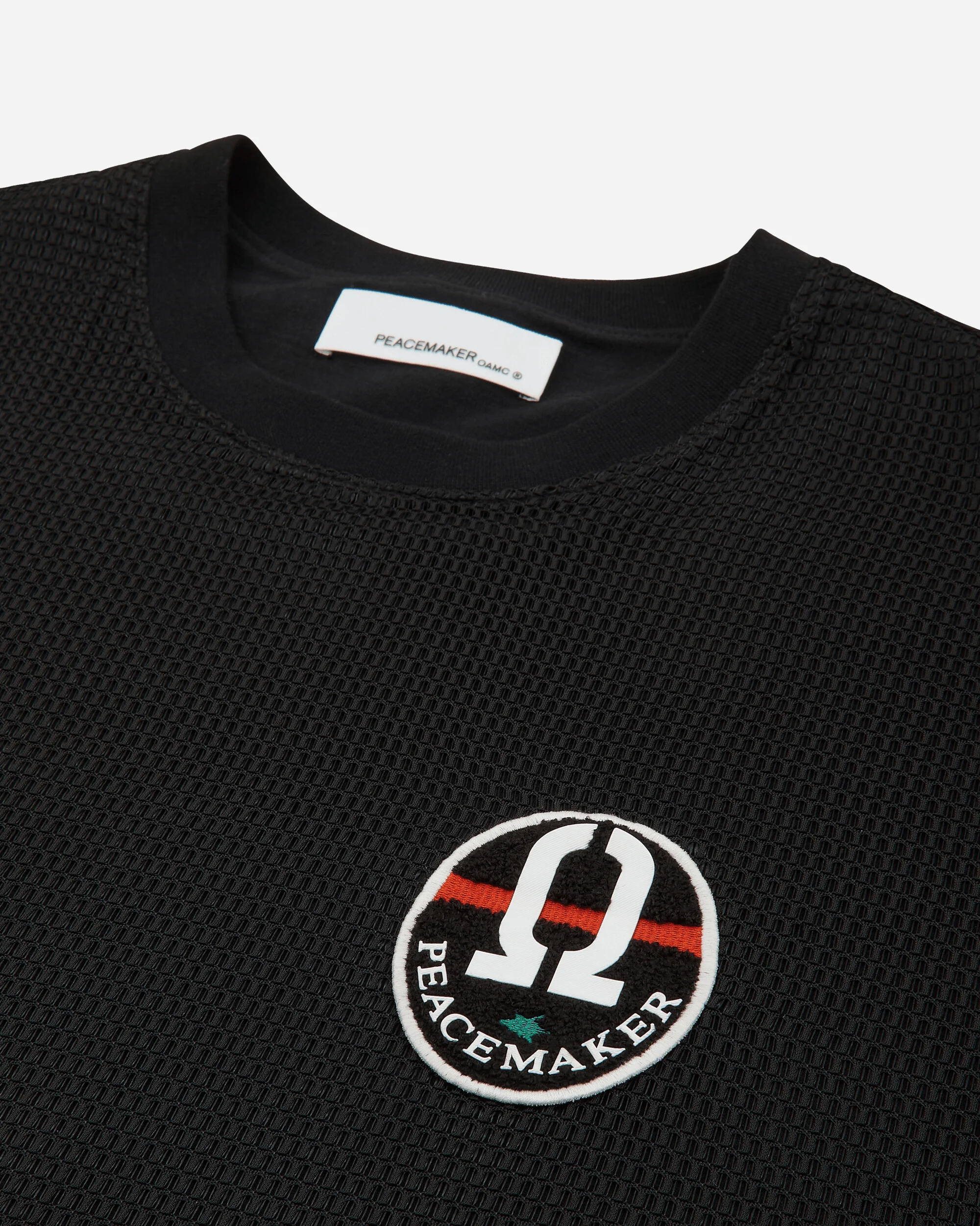 Mesh Layer Longsleeve T-Shirt Black - Image 3