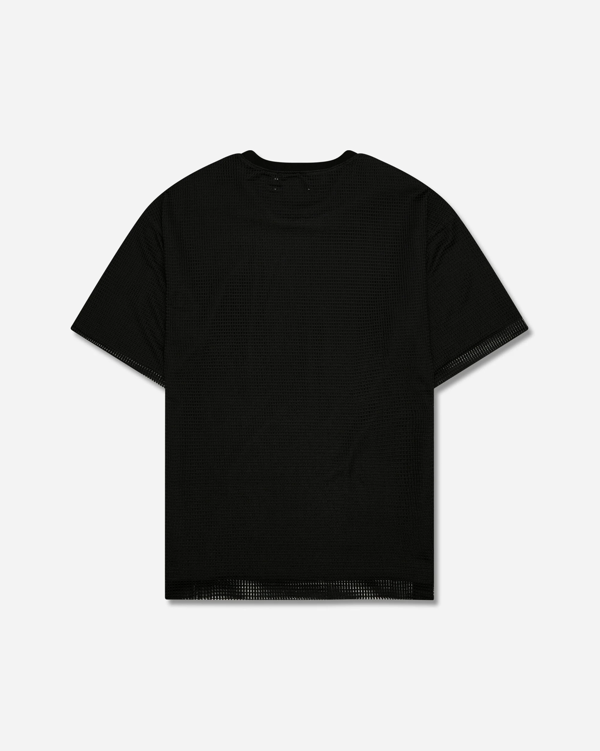 Men's Mesh Layer T-Shirt Black - Image 2
