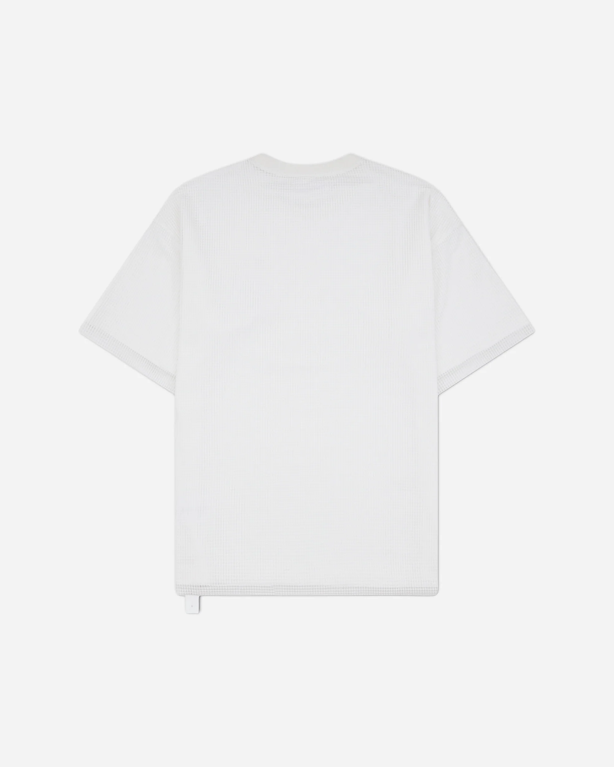Men's Mesh Layer T-Shirt White - Image 2