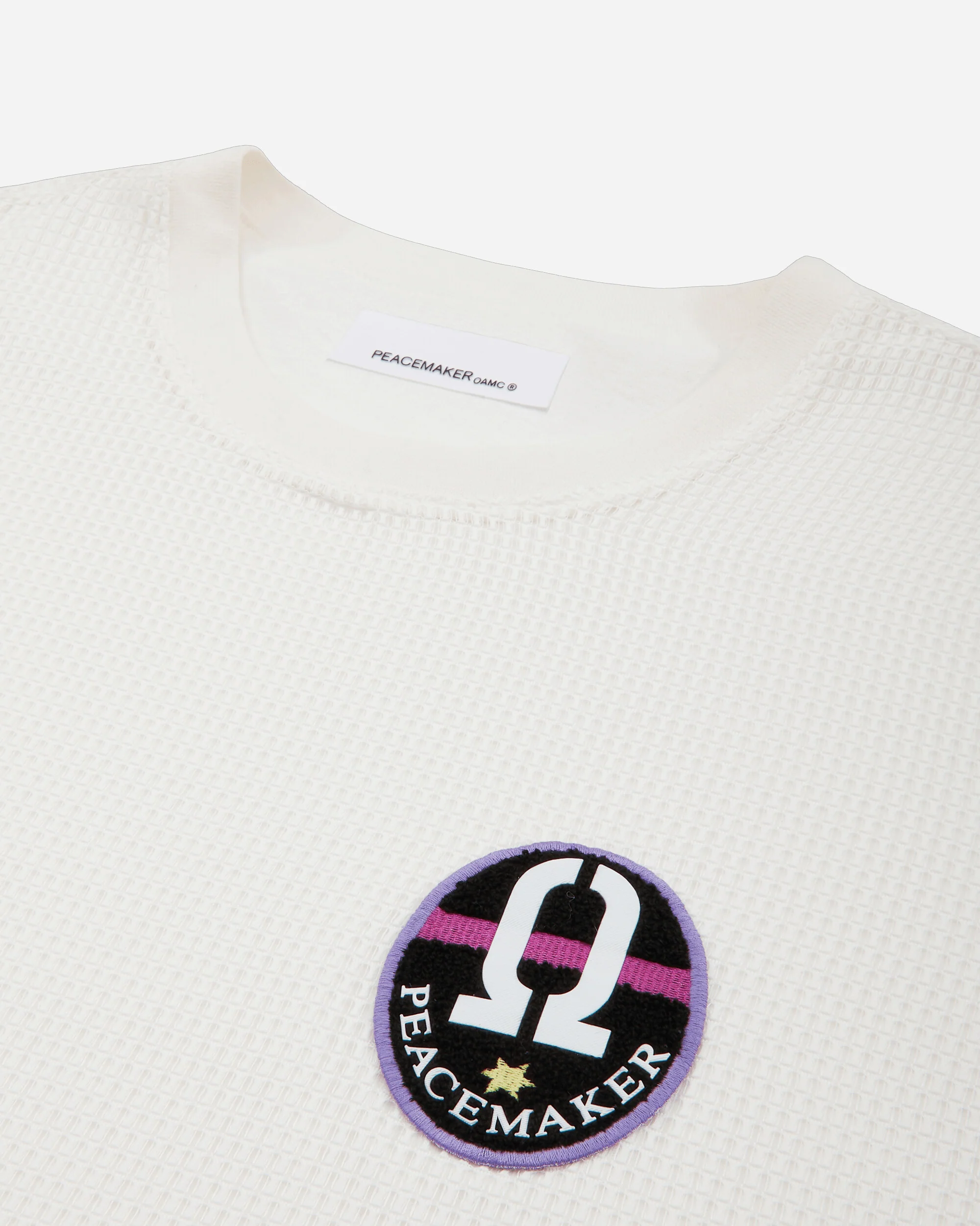 Men's Mesh Layer T-Shirt White - Image 3