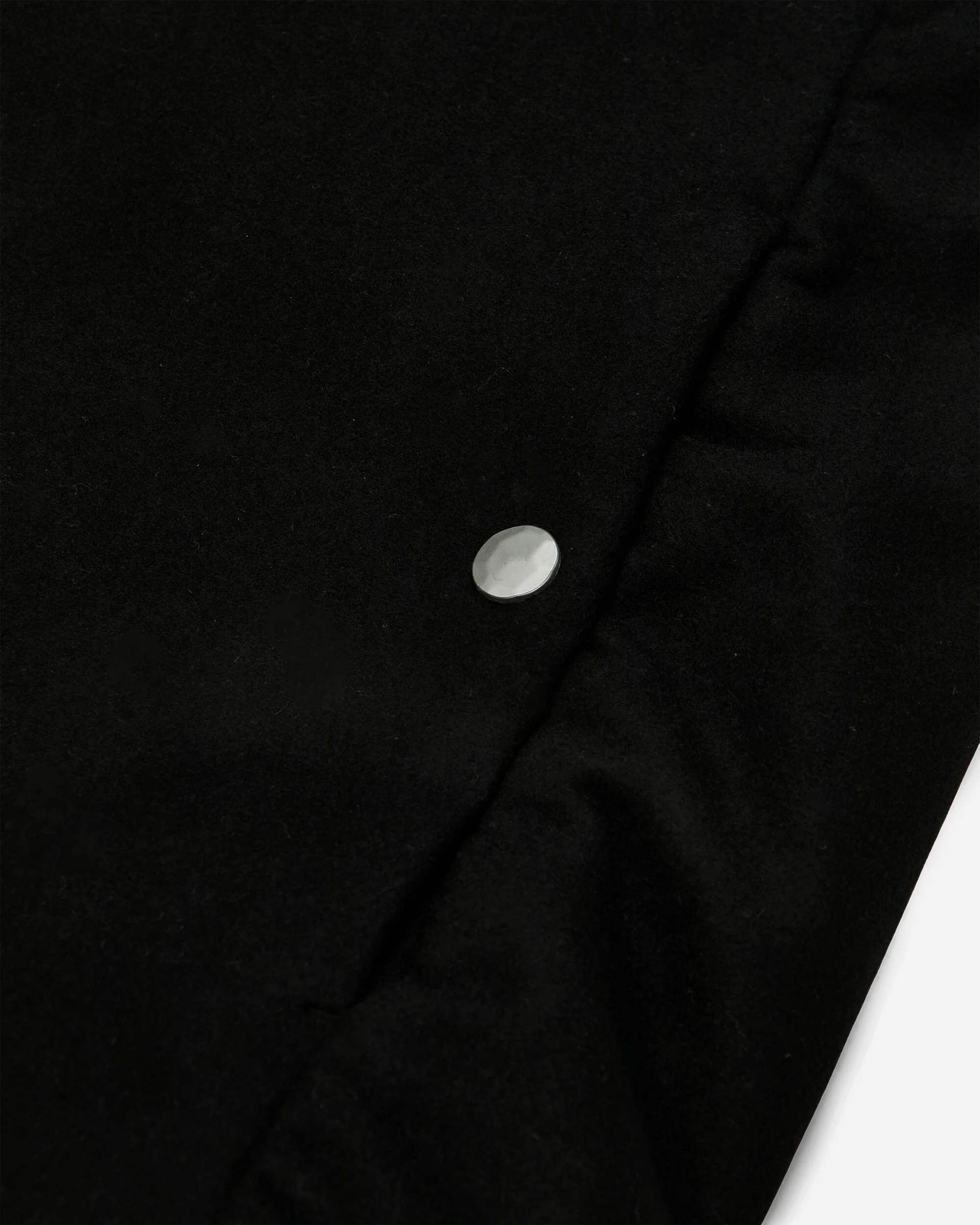 Men's Minimal Bomber Jacket Black - Image 3