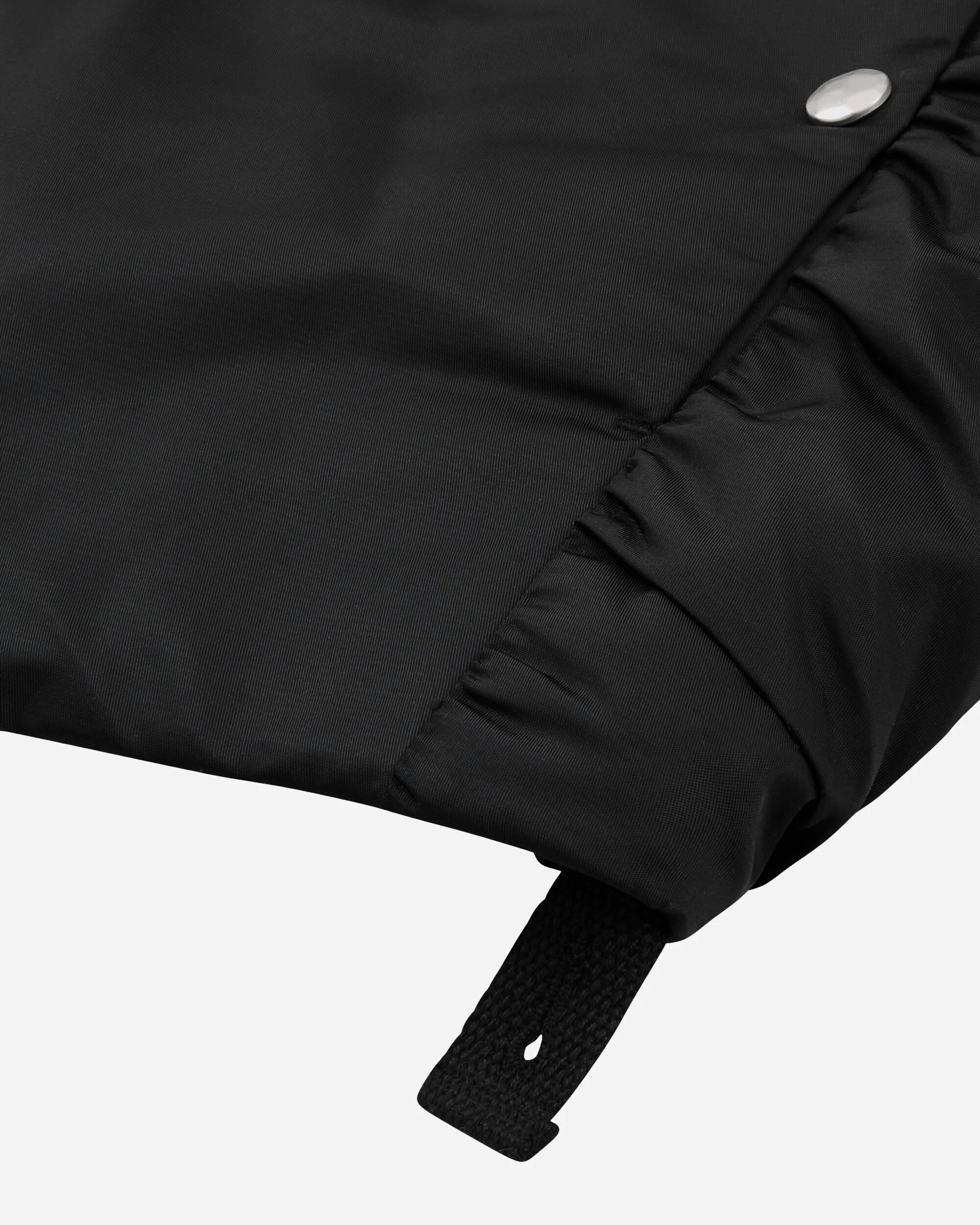 Men's Minimal Bomber Jacket Black - Image 3