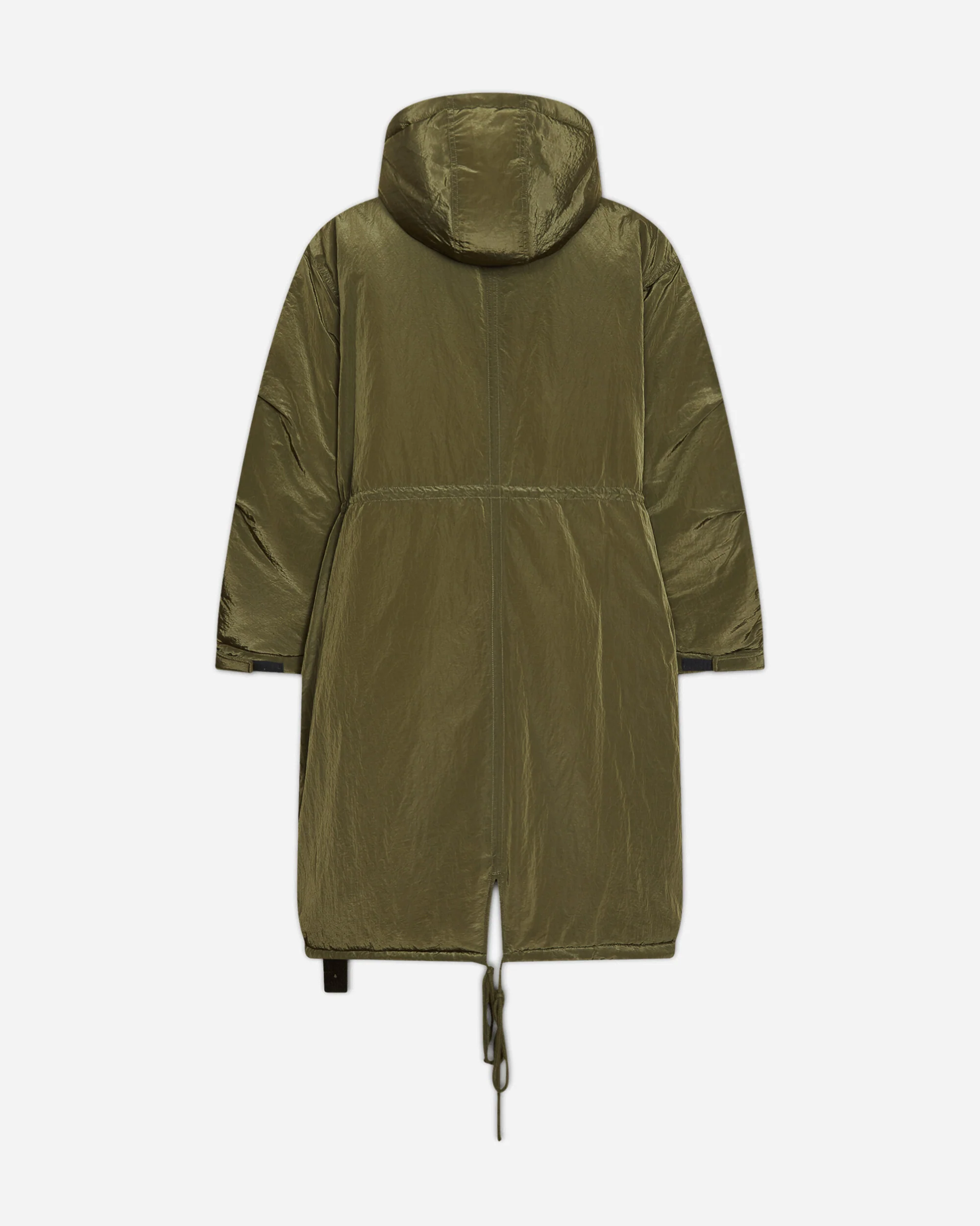 Men's Padded M65 Parka Military Green - Image 2
