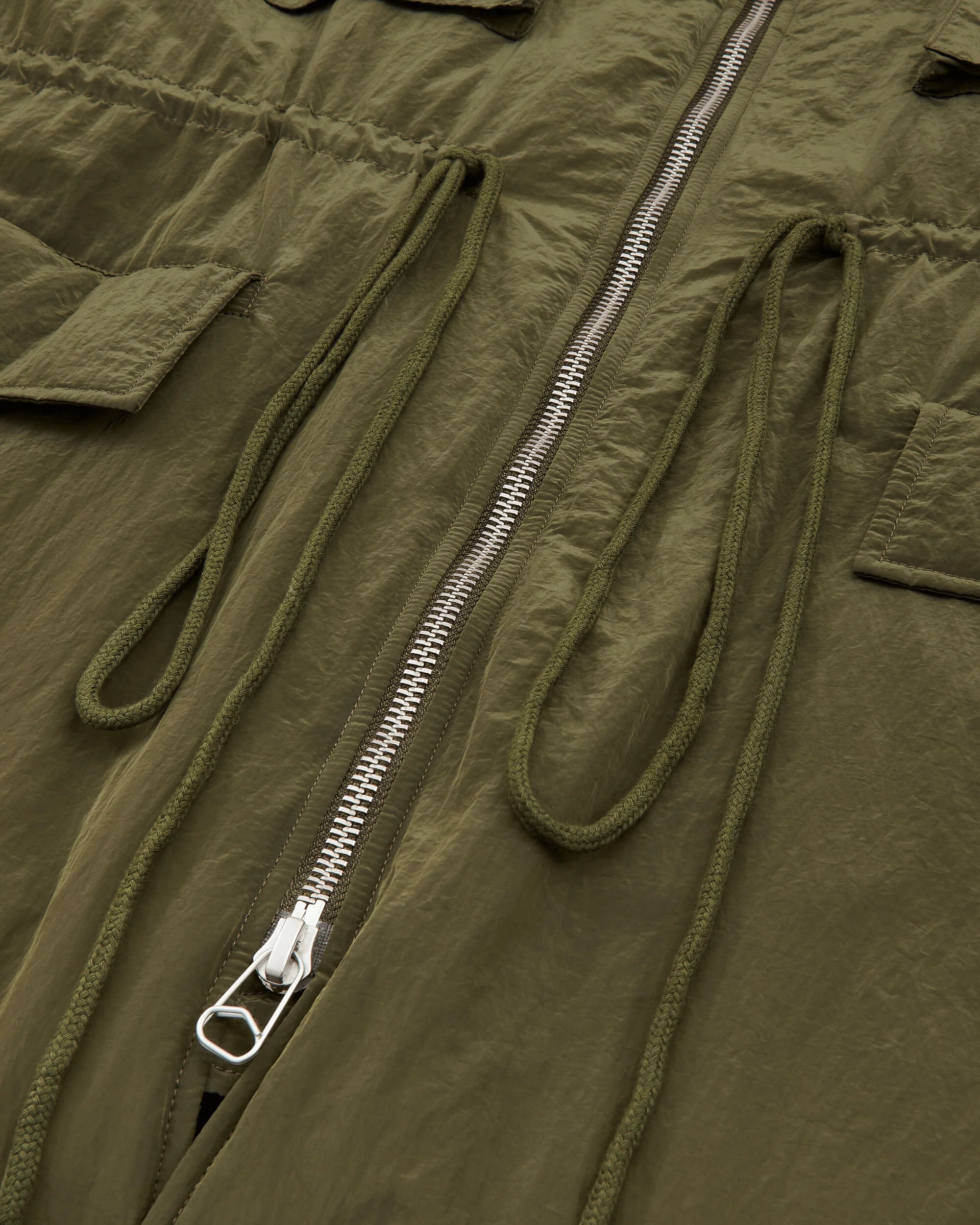 Men's Padded M65 Parka Military Green - Image 3