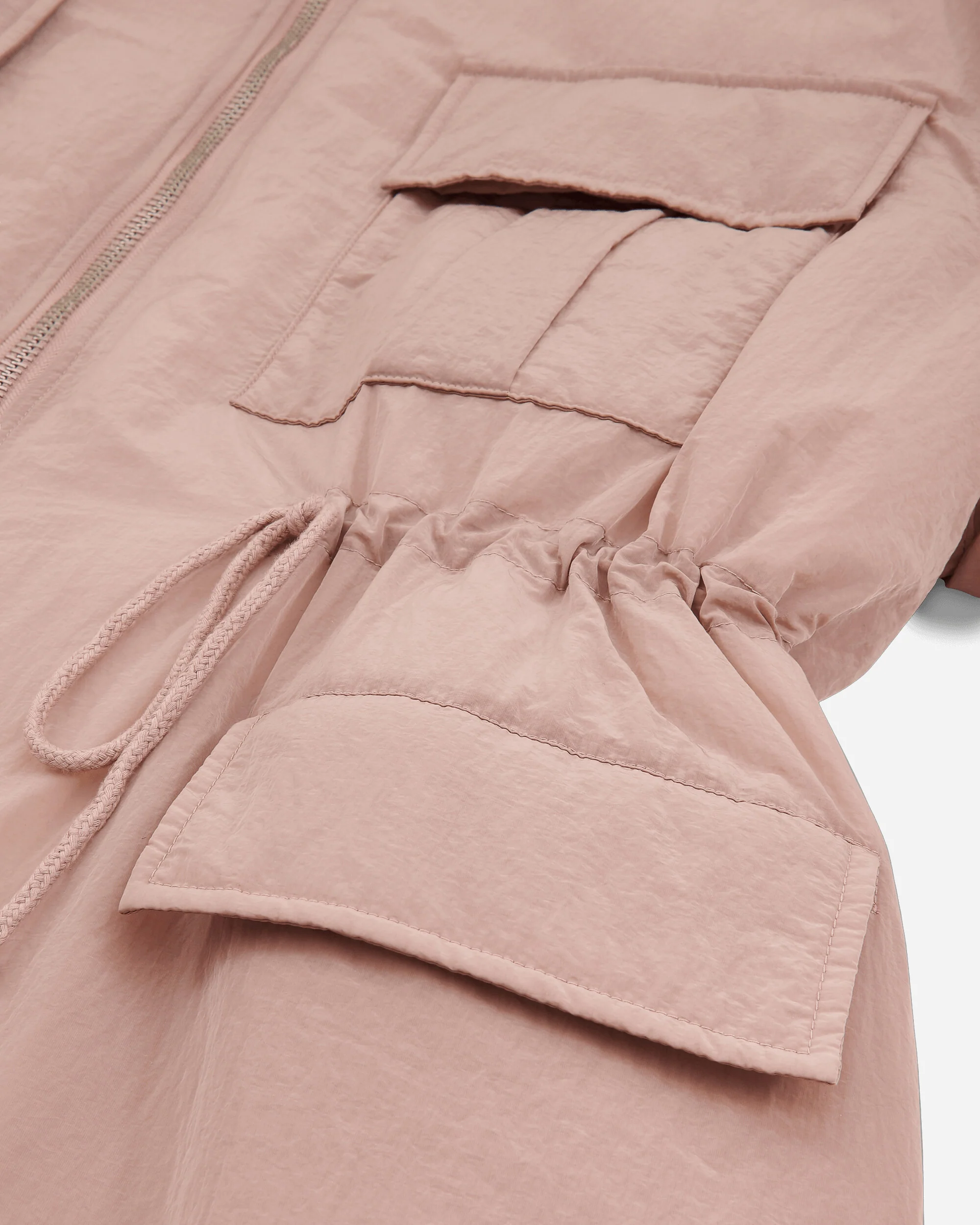 Men's Padded M65 Jacket Lilac - Image 3