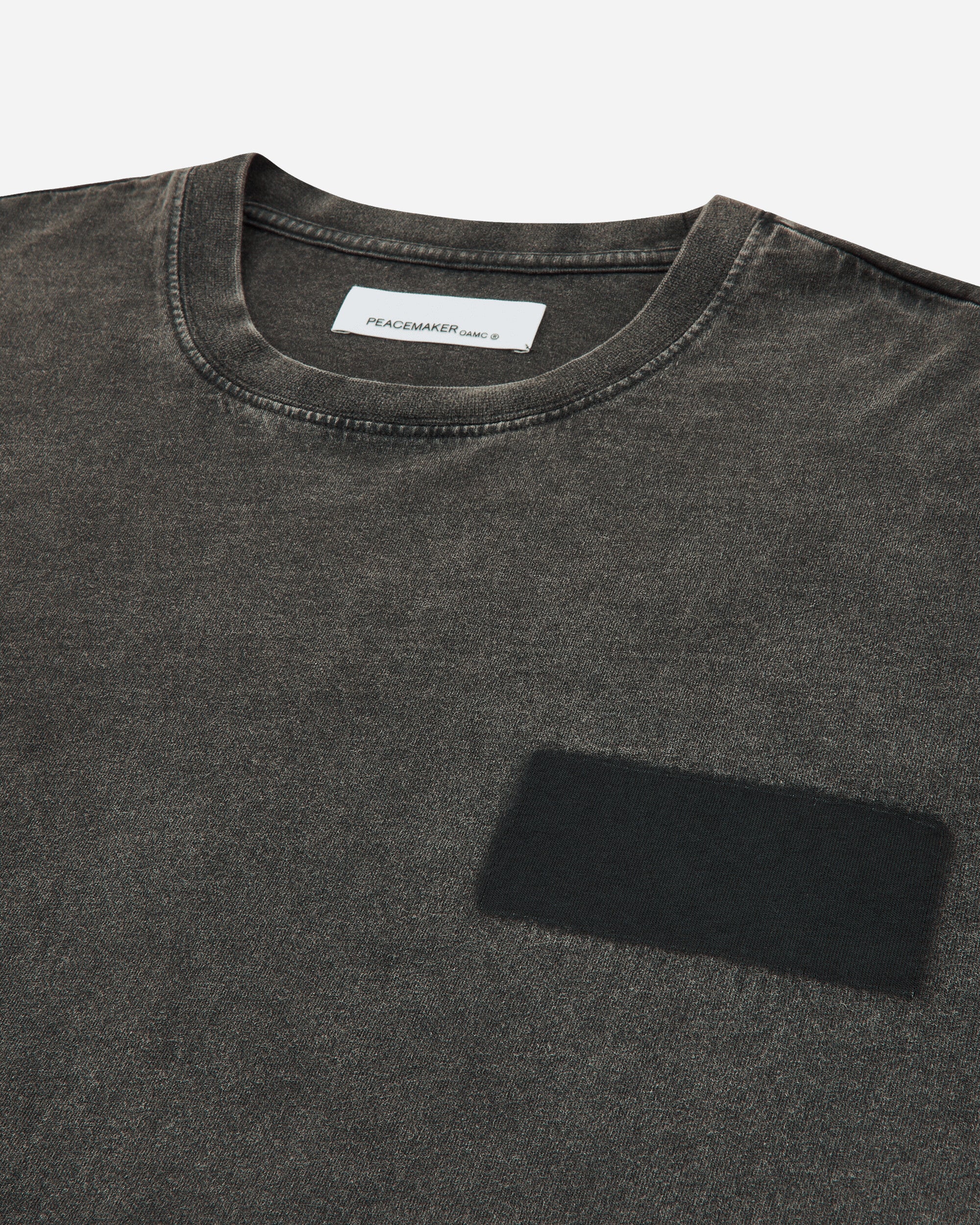 Men's Pocket Longsleeve T-Shirt Black - Image 3