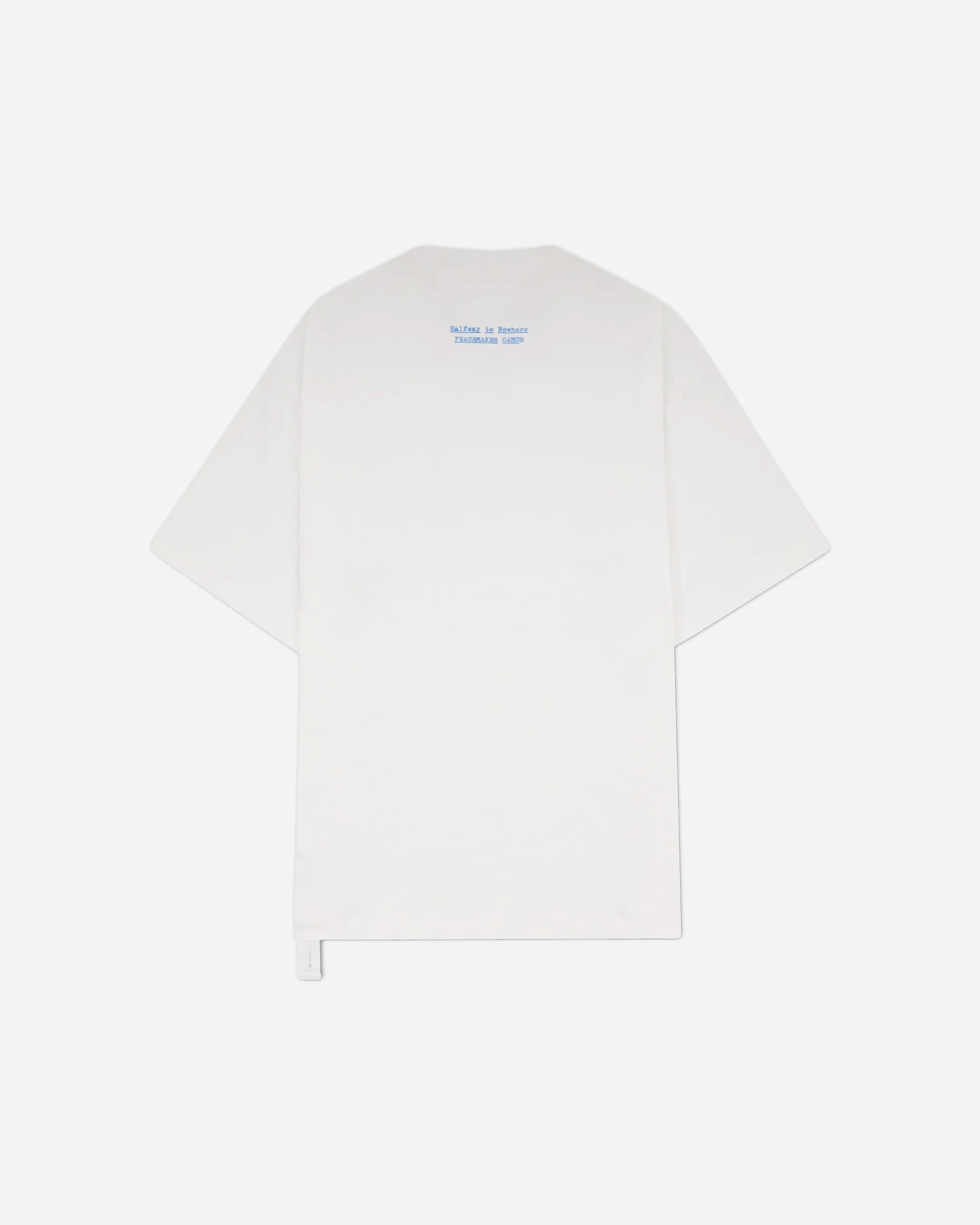 Men's Flower Print Regular Fit T-Shirt White - Image 2