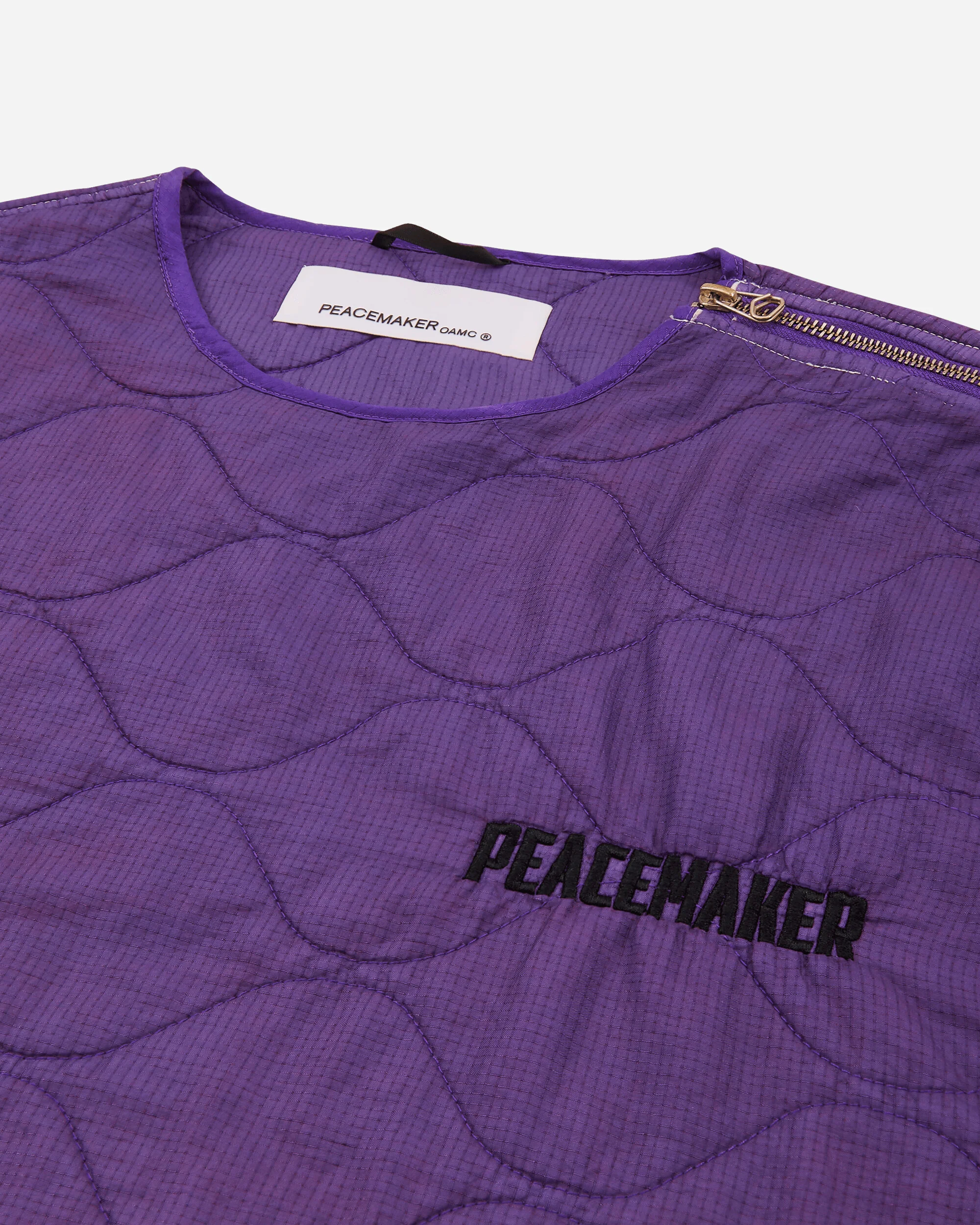 Men's Shoulder Zip Liner Purple - Image 3