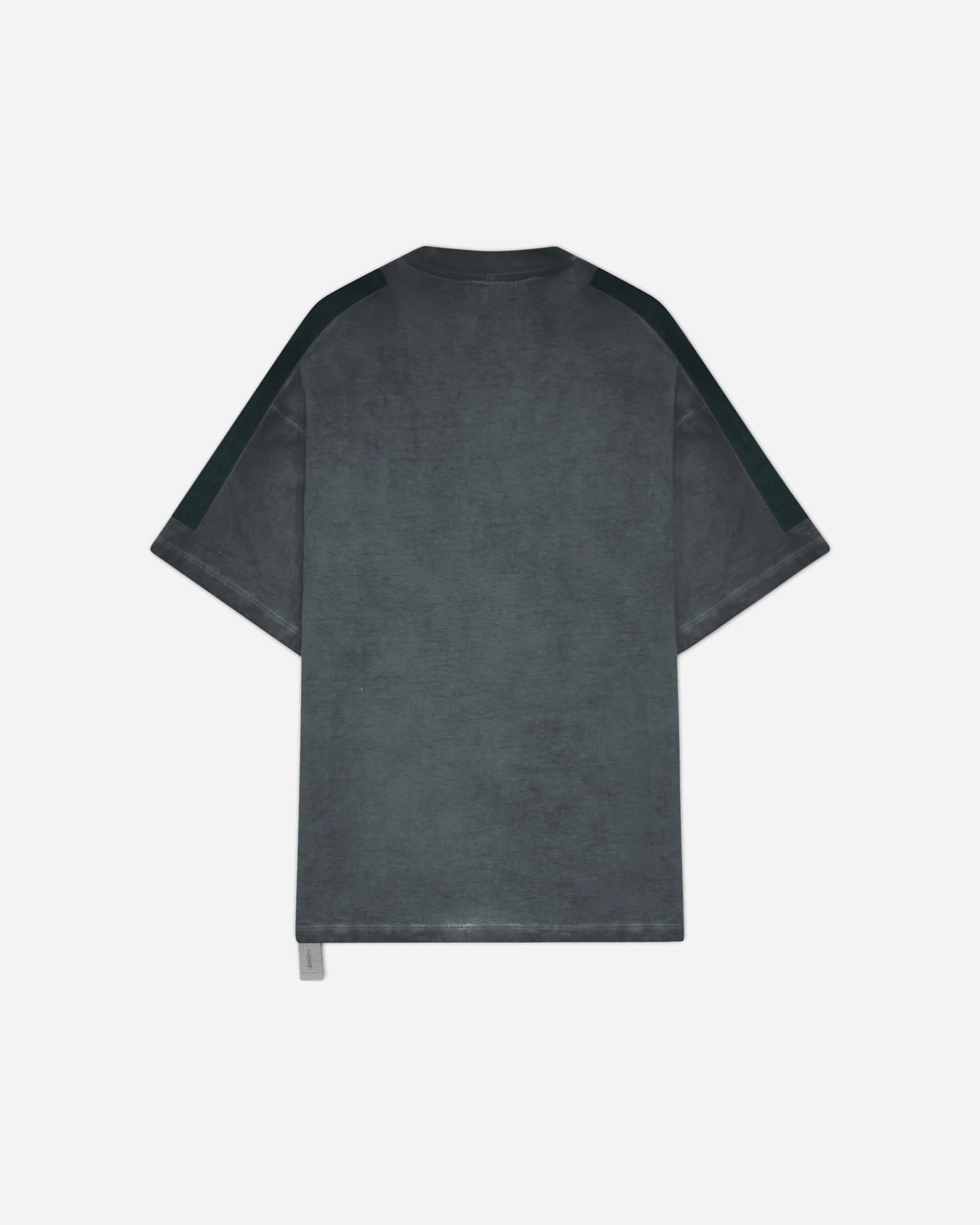 Men's Velcro Applique T-Shirt Light Grey - Image 2