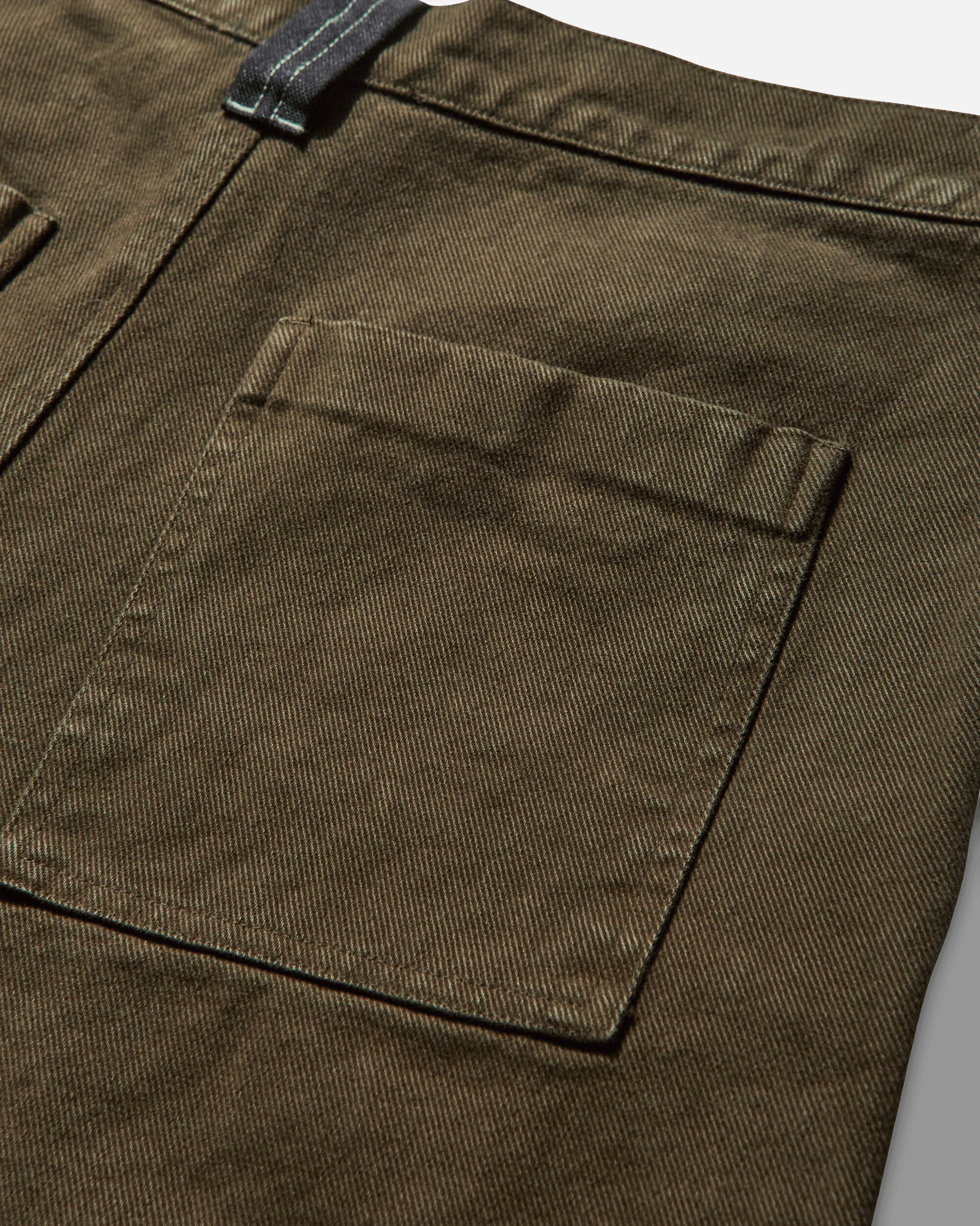 Men's Workwear Shorts Military Green - Image 3