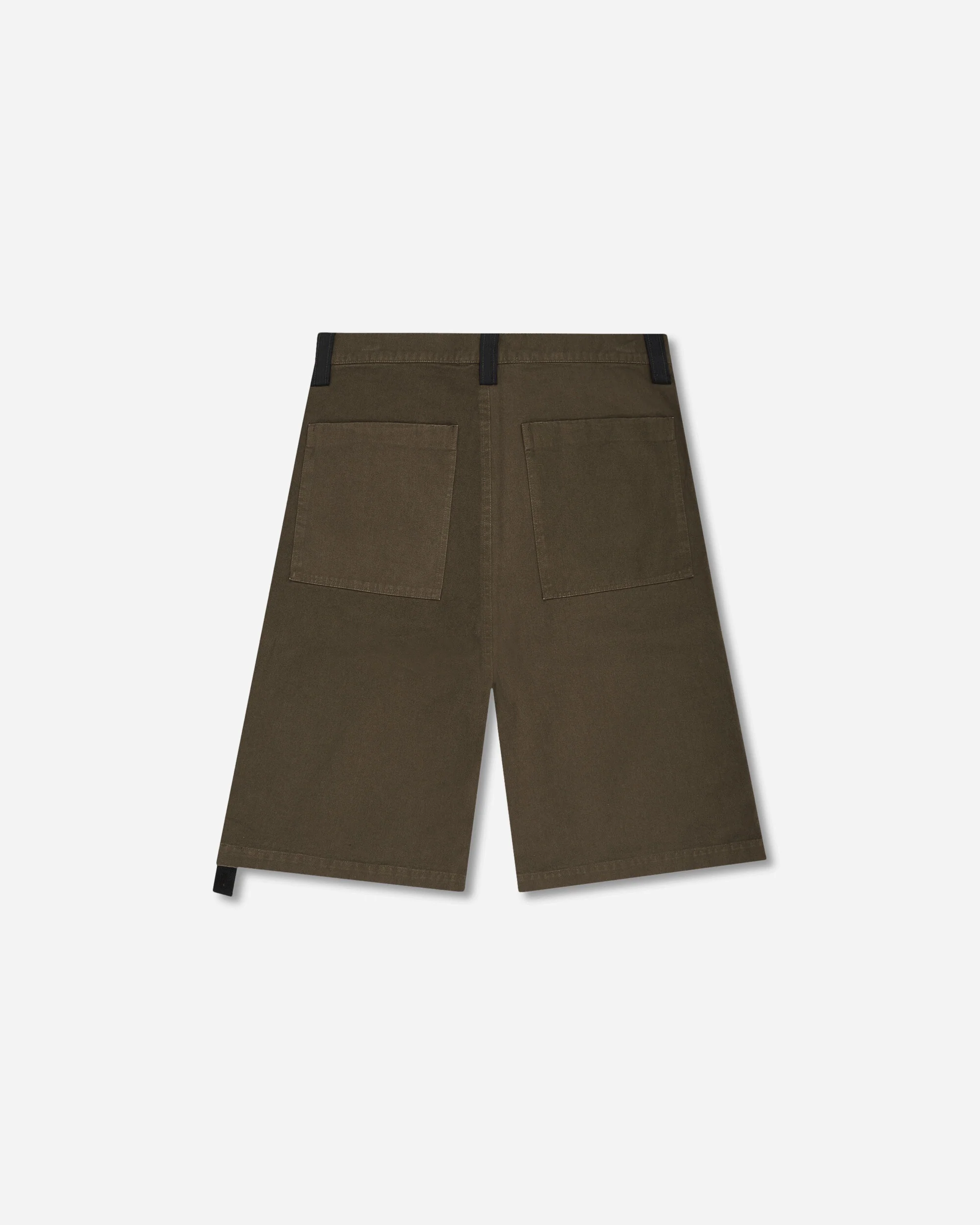 Men's Workwear Shorts Military Green - Image 2