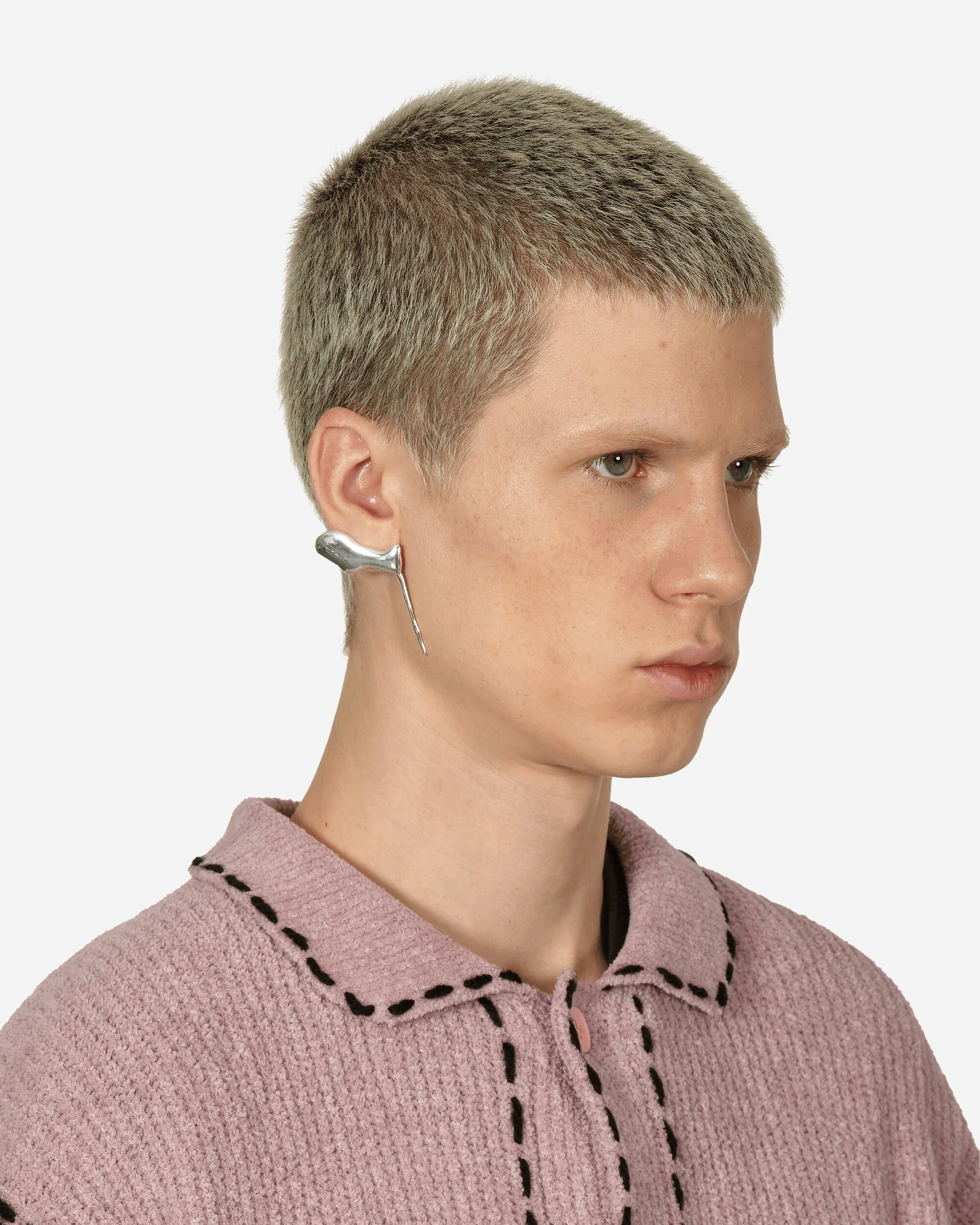Puddle Earring Silver - Image 6