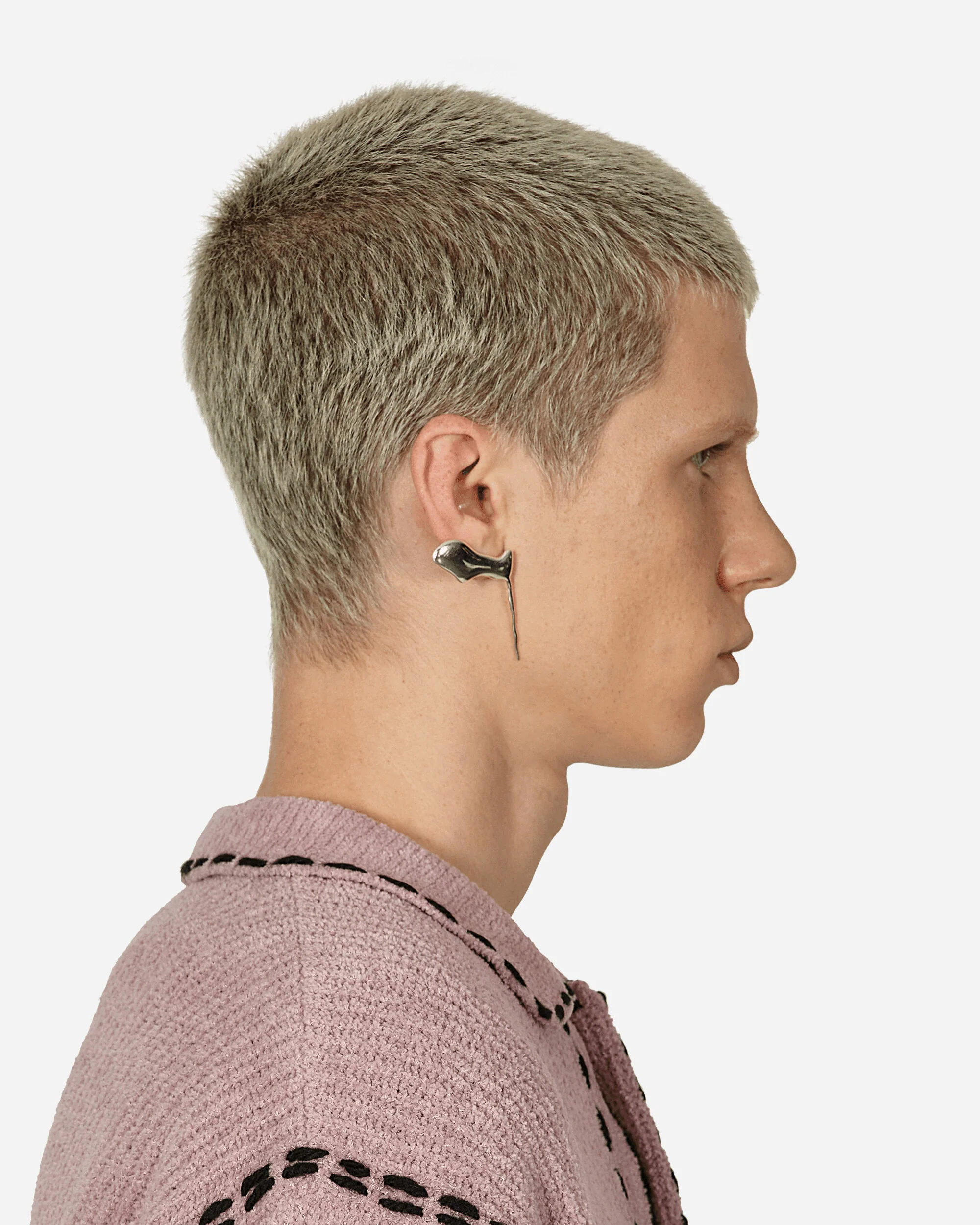Puddle Earring Silver - Image 7