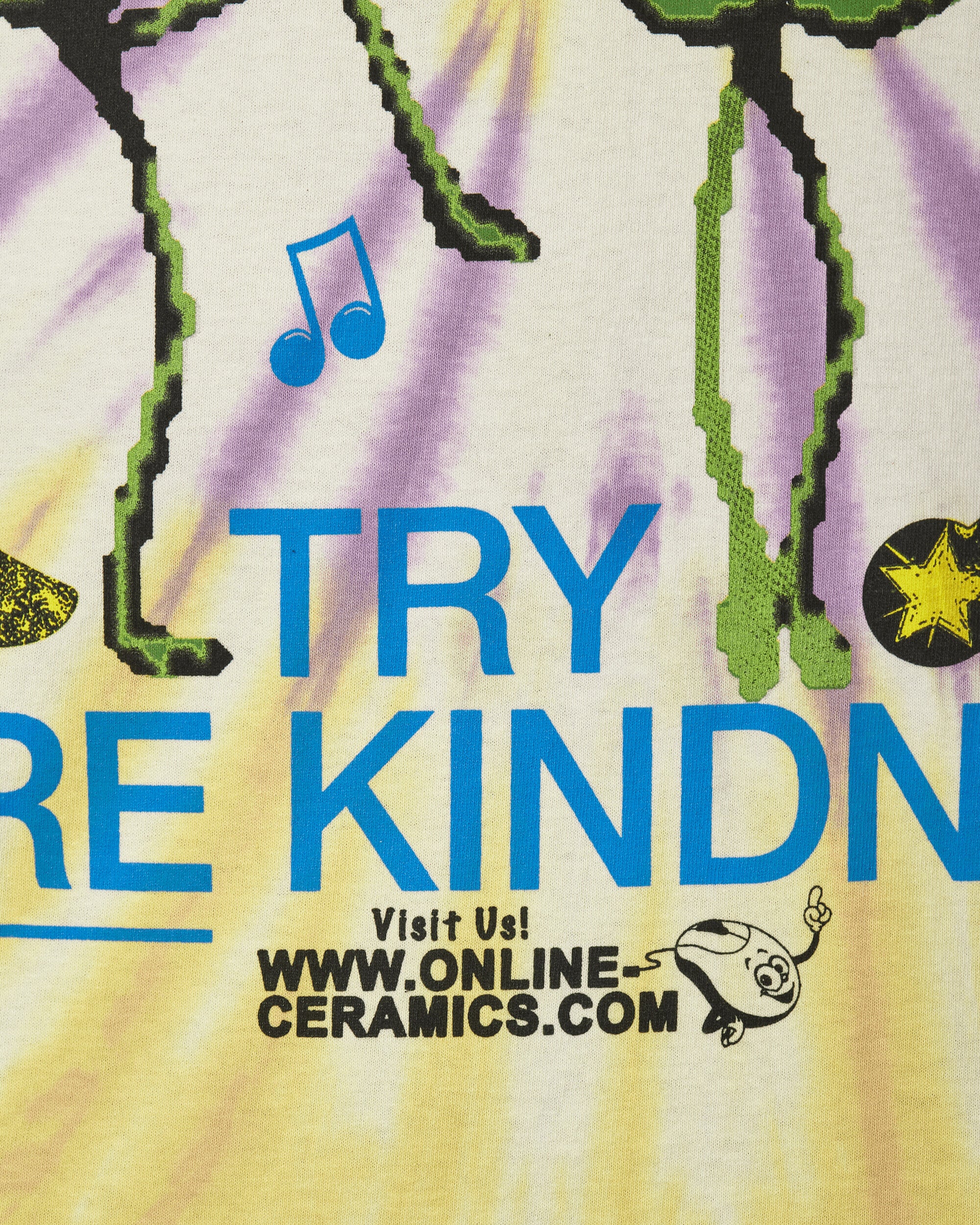 Try More Kindness Tie-Dye T-Shirt Multicolor - Image 5