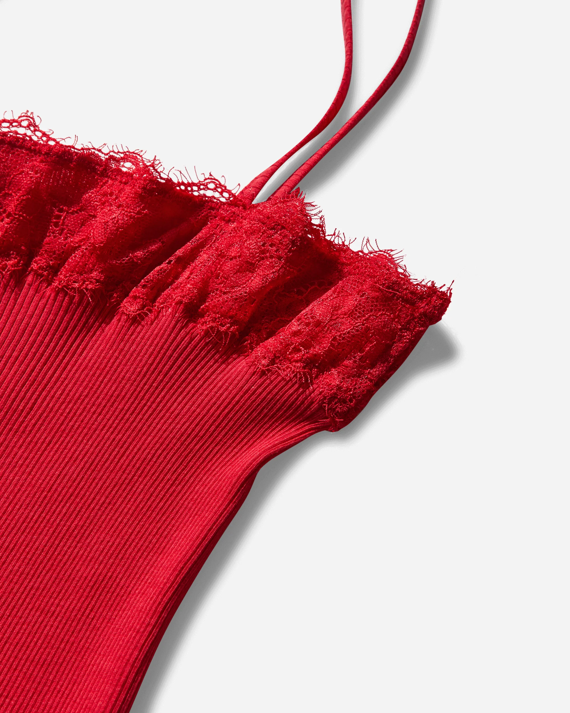 Women's Audruy Seamless Top Red - Image 3