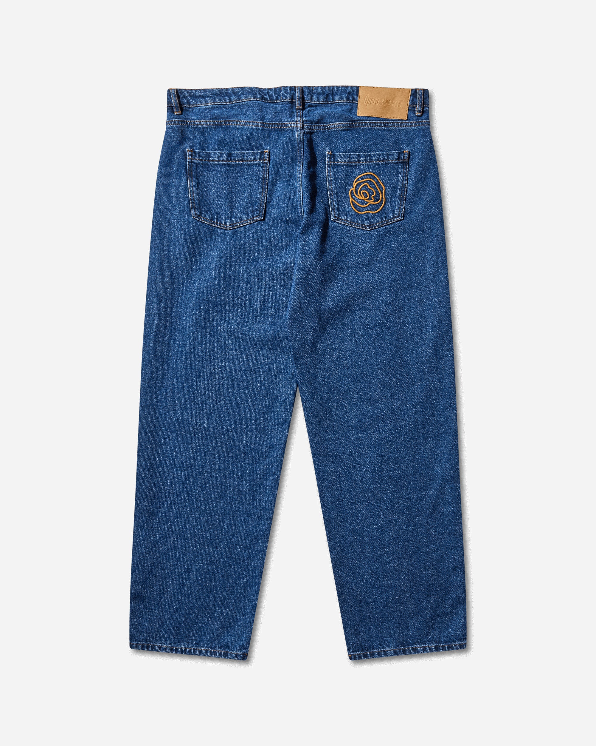 Women's Rose Straight Denim Pants Medium Blue - Image 2