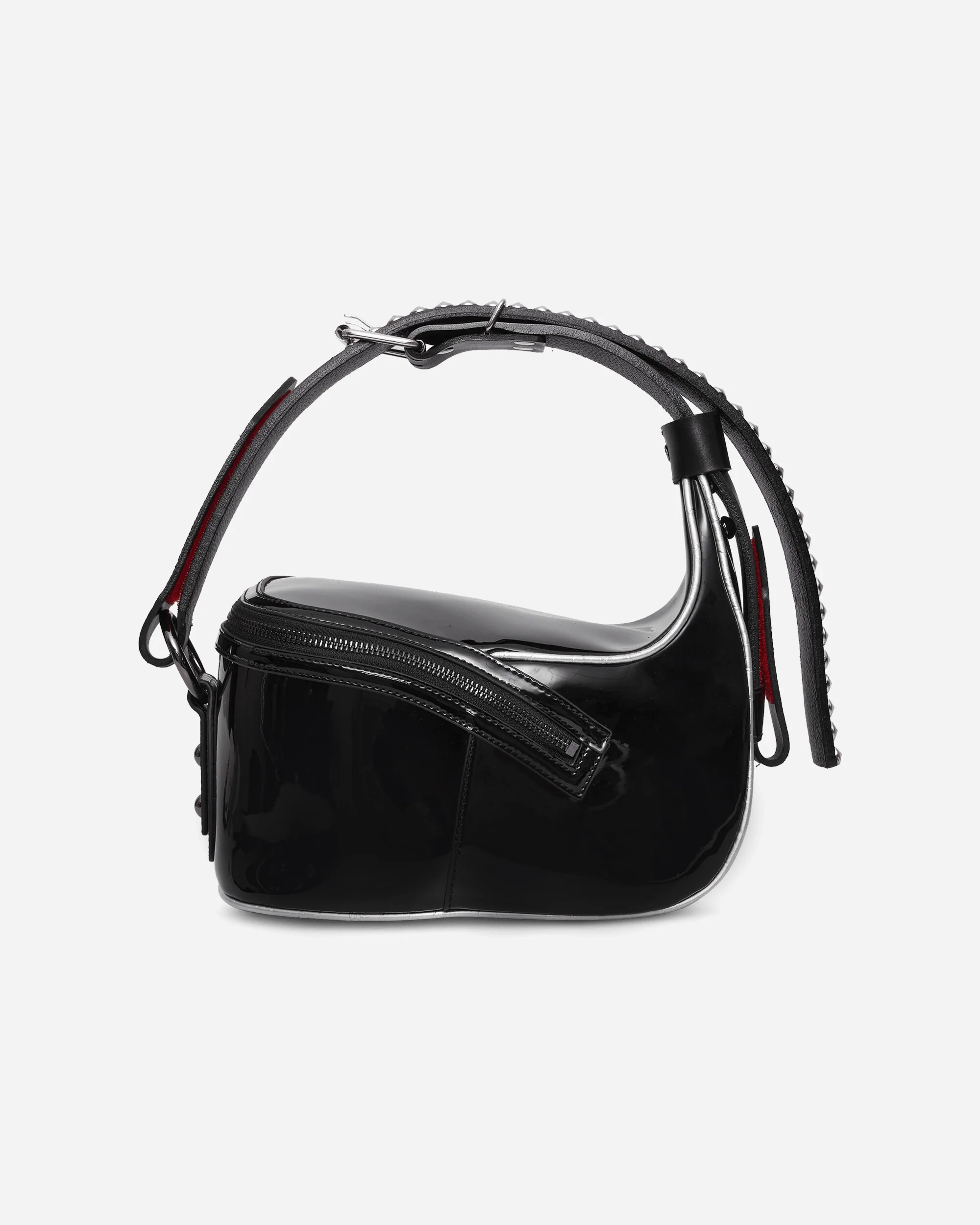 Studded Beauty Bag Black - Image 4