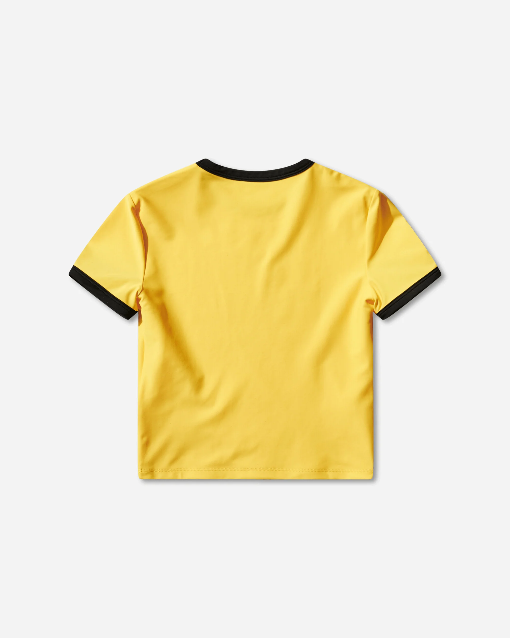 Women's 2 Girls 1 Surfboard T-Shirt Yellow / Black - Image 2