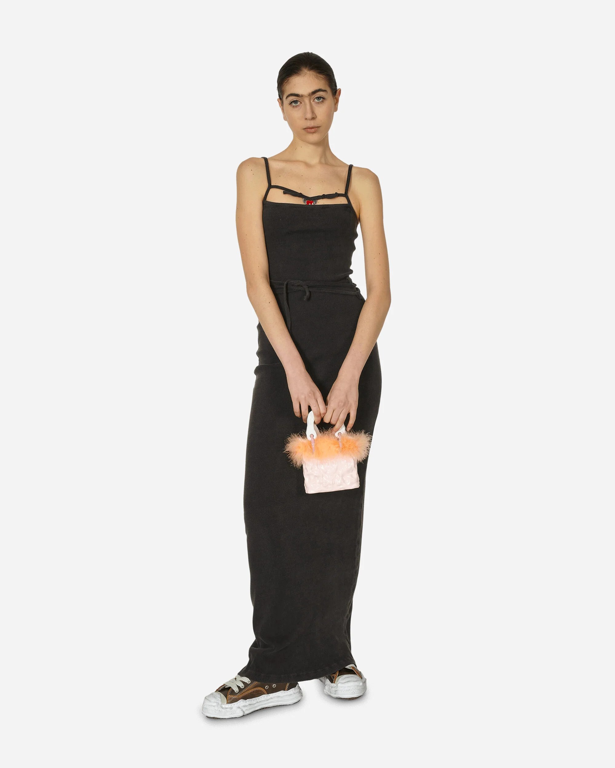 Charmed Rip Maxi Dress Black Wash - Image 4