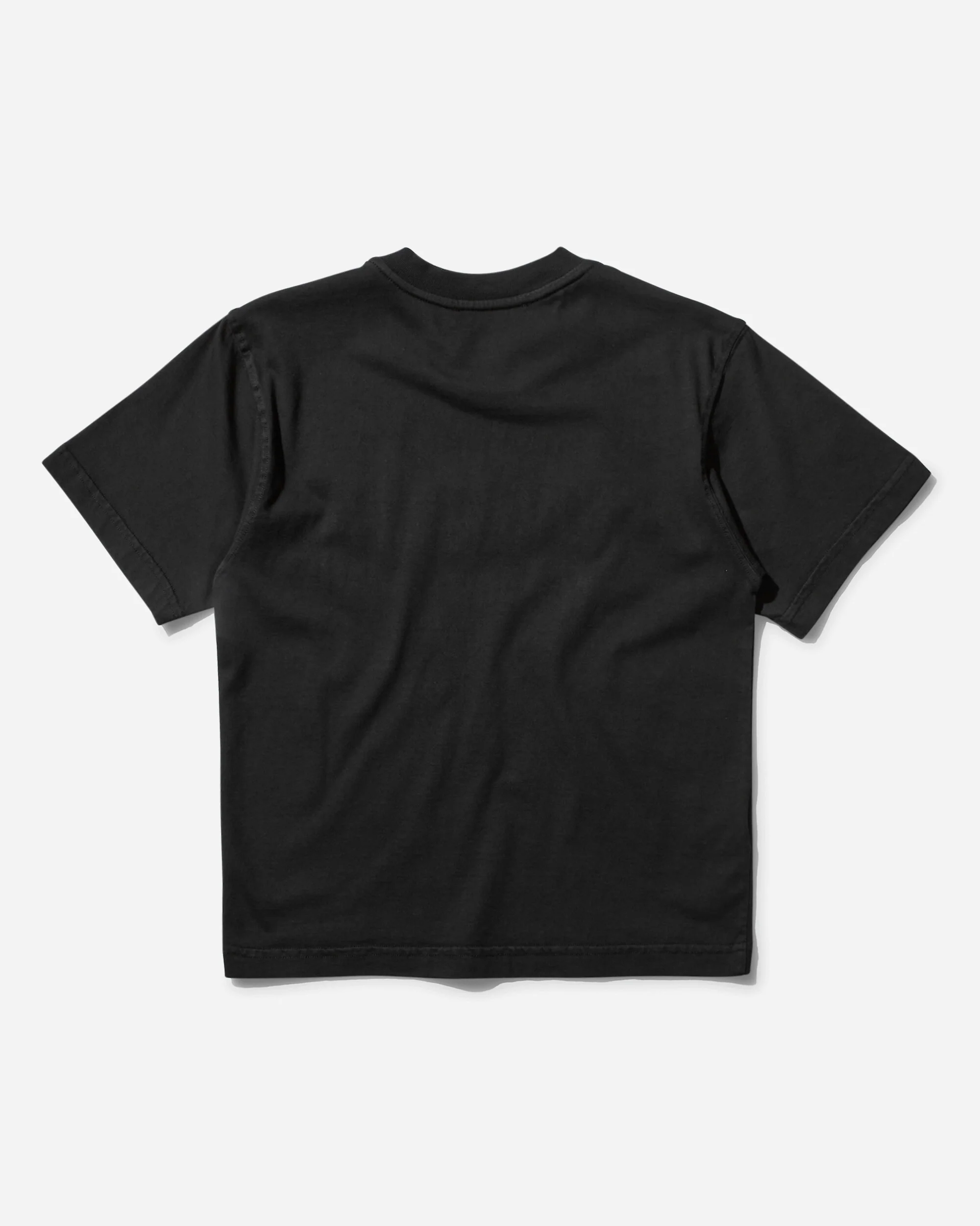 Women's Fitted Puffy Logo T-Shirt Black Wash - Image 2