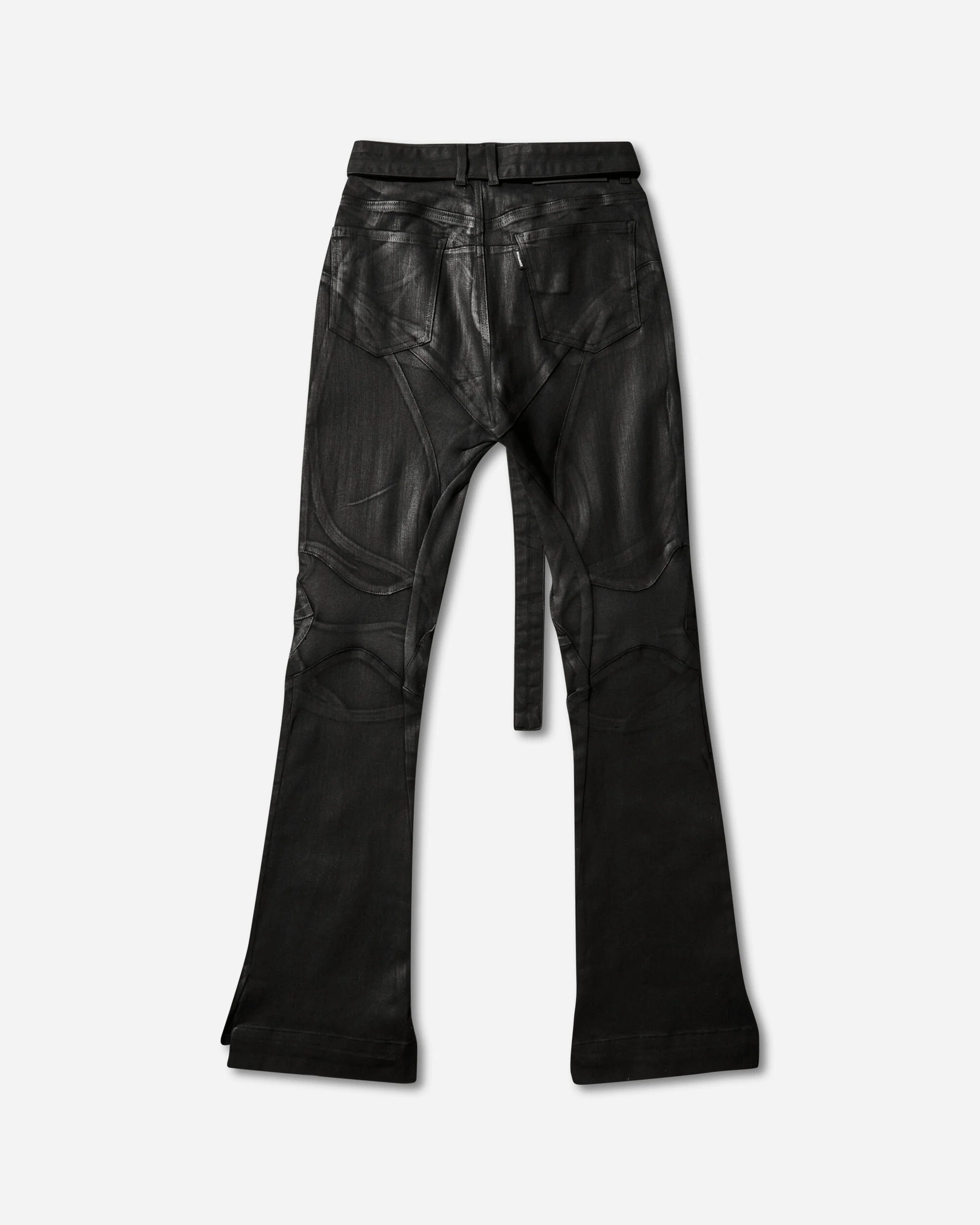 Women's Glazed Mulitline Jeans Black - Image 2