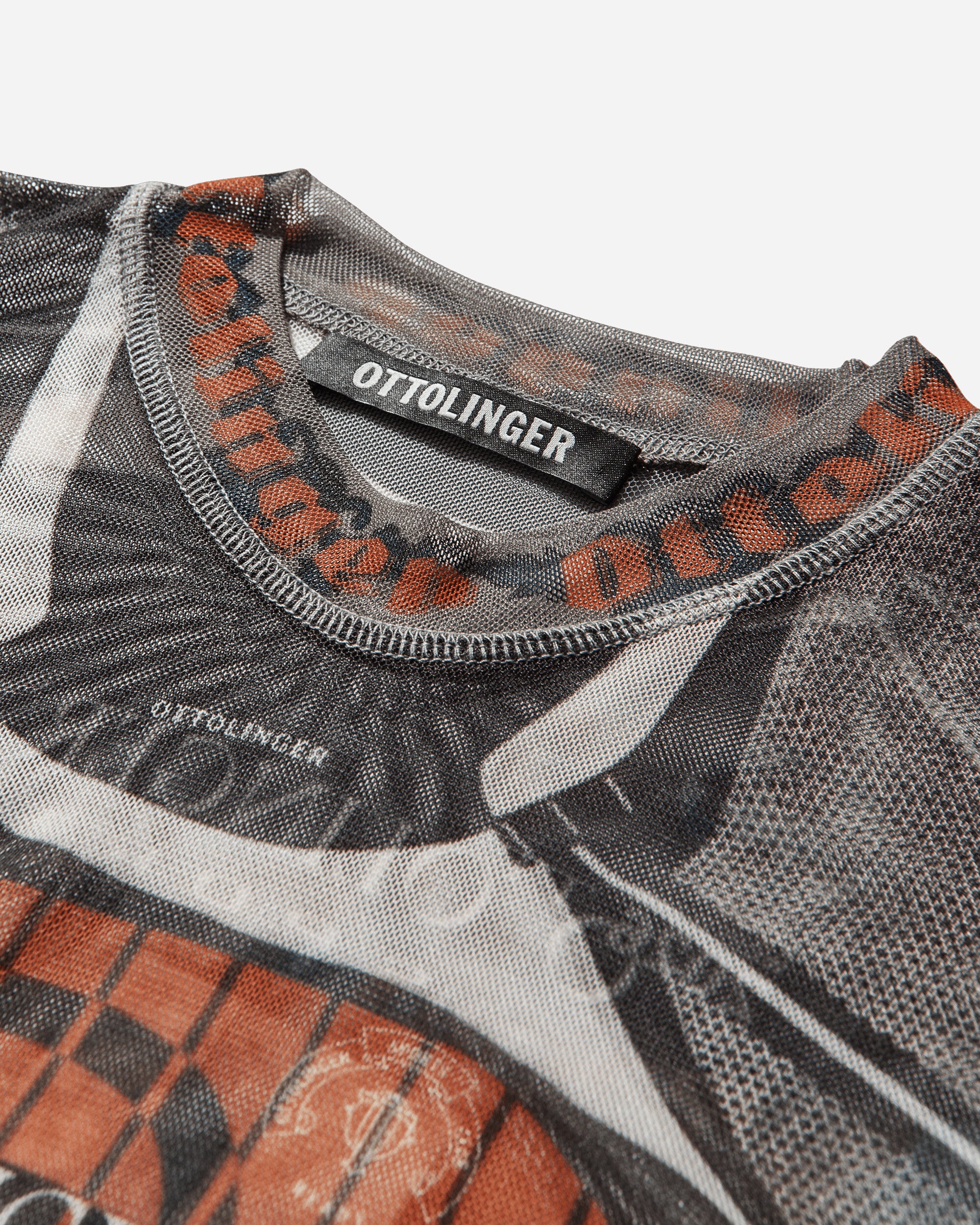 Women's Mesh Hybrid Longsleeve Top Racing Plaid - Image 3