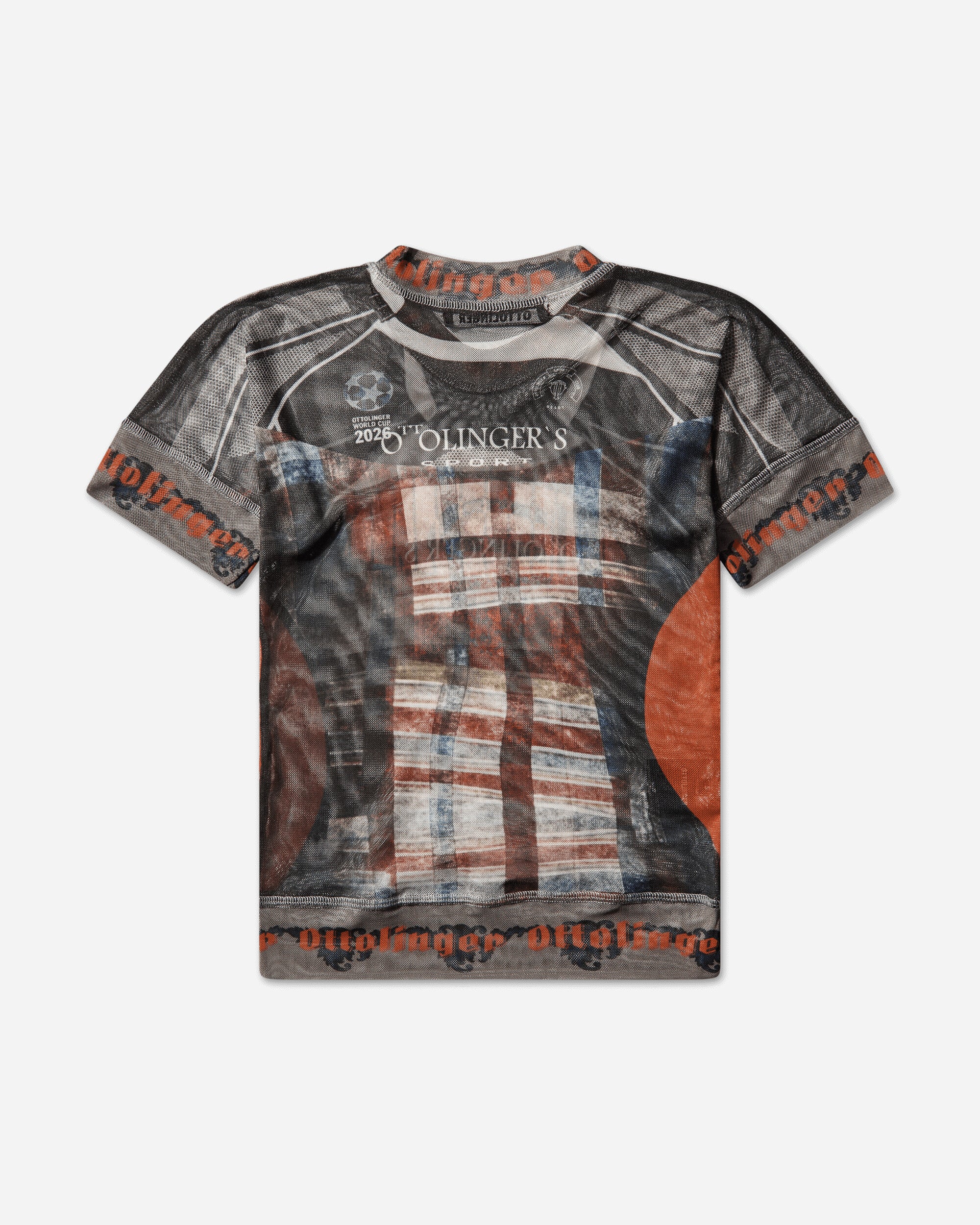 Women's Mesh Otto T-Shirt Racing Plaid - Image 2