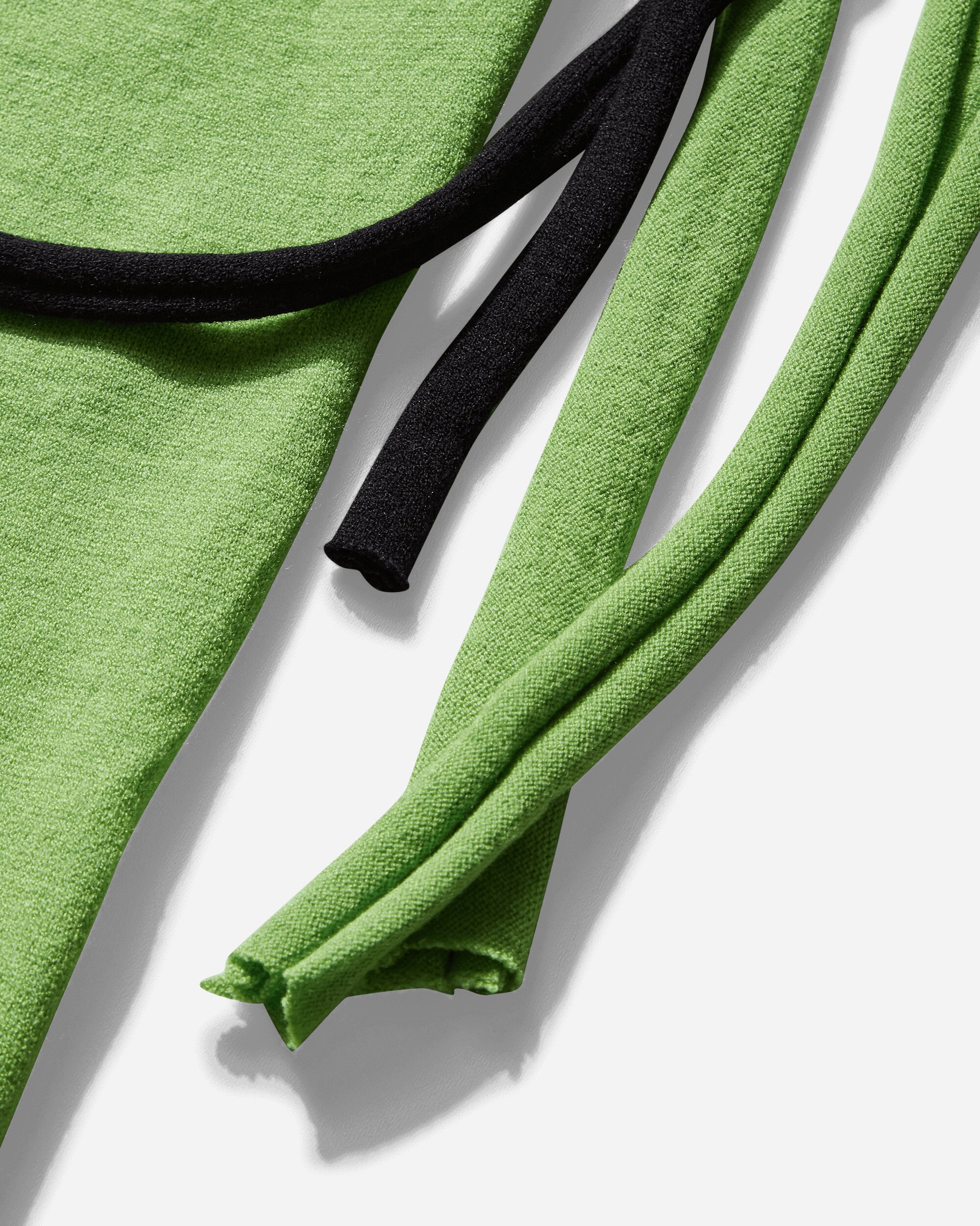 Women's Strap Knit T-Shirt Green - Image 4