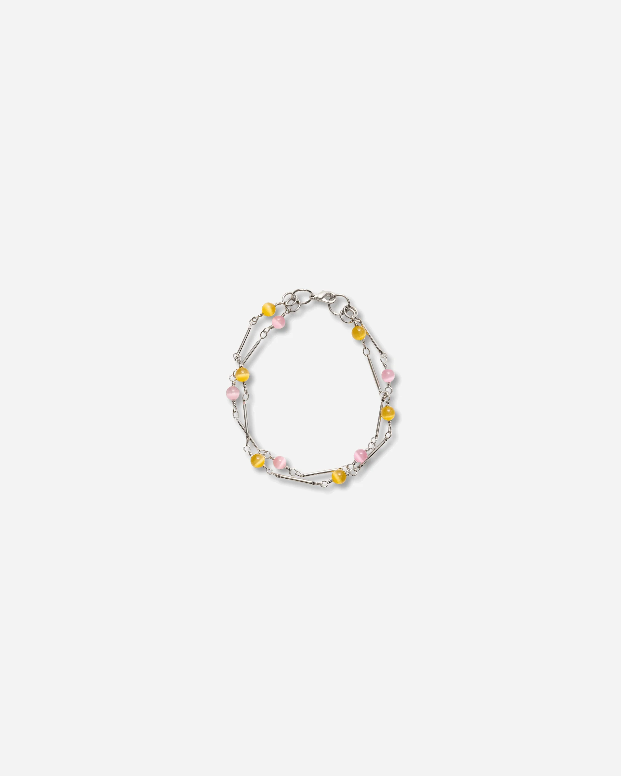 Fabricated Pearl Bracelet Marbled Nectar - Image 2