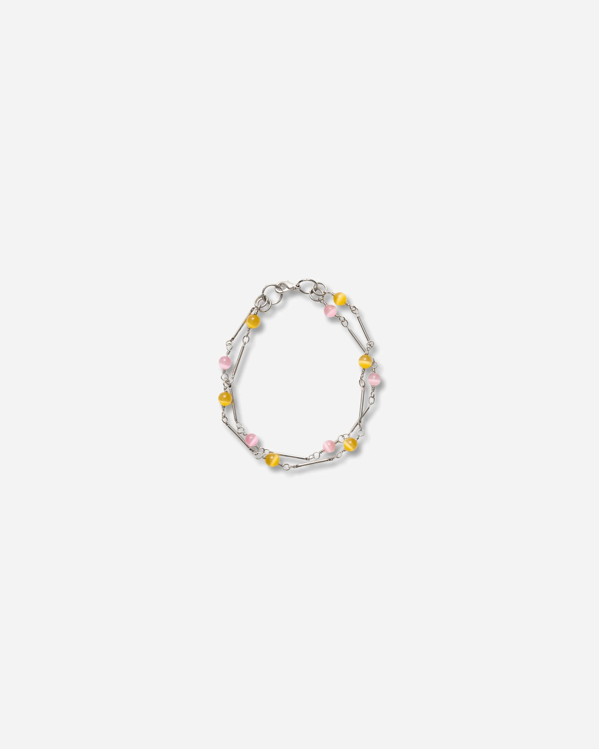 Fabricated Pearl Bracelet Marbled Nectar - Image 3