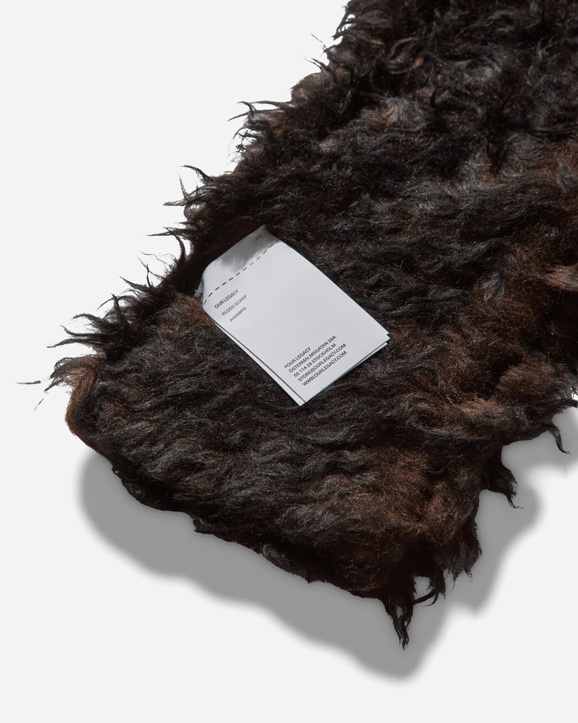 Floss Scarf Ombre Brown - Image 4