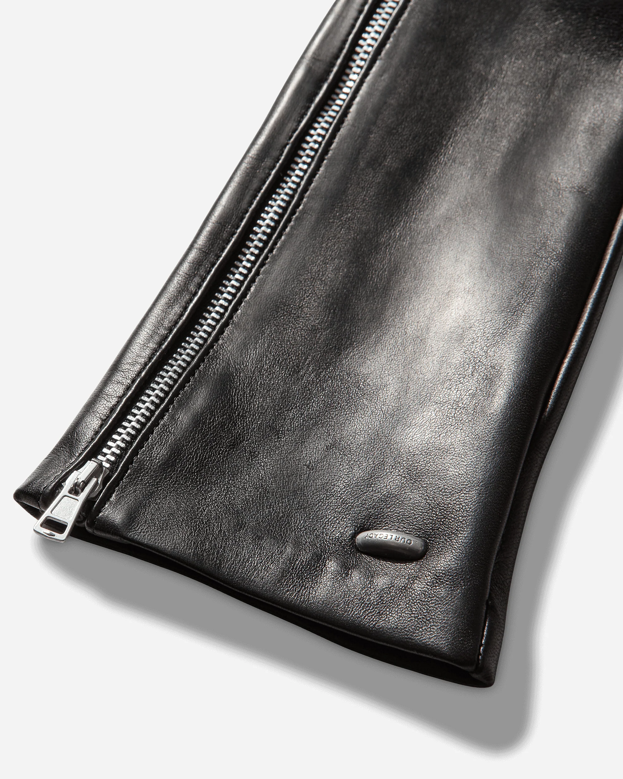 Zipped Dining Gloves Black - Image 4