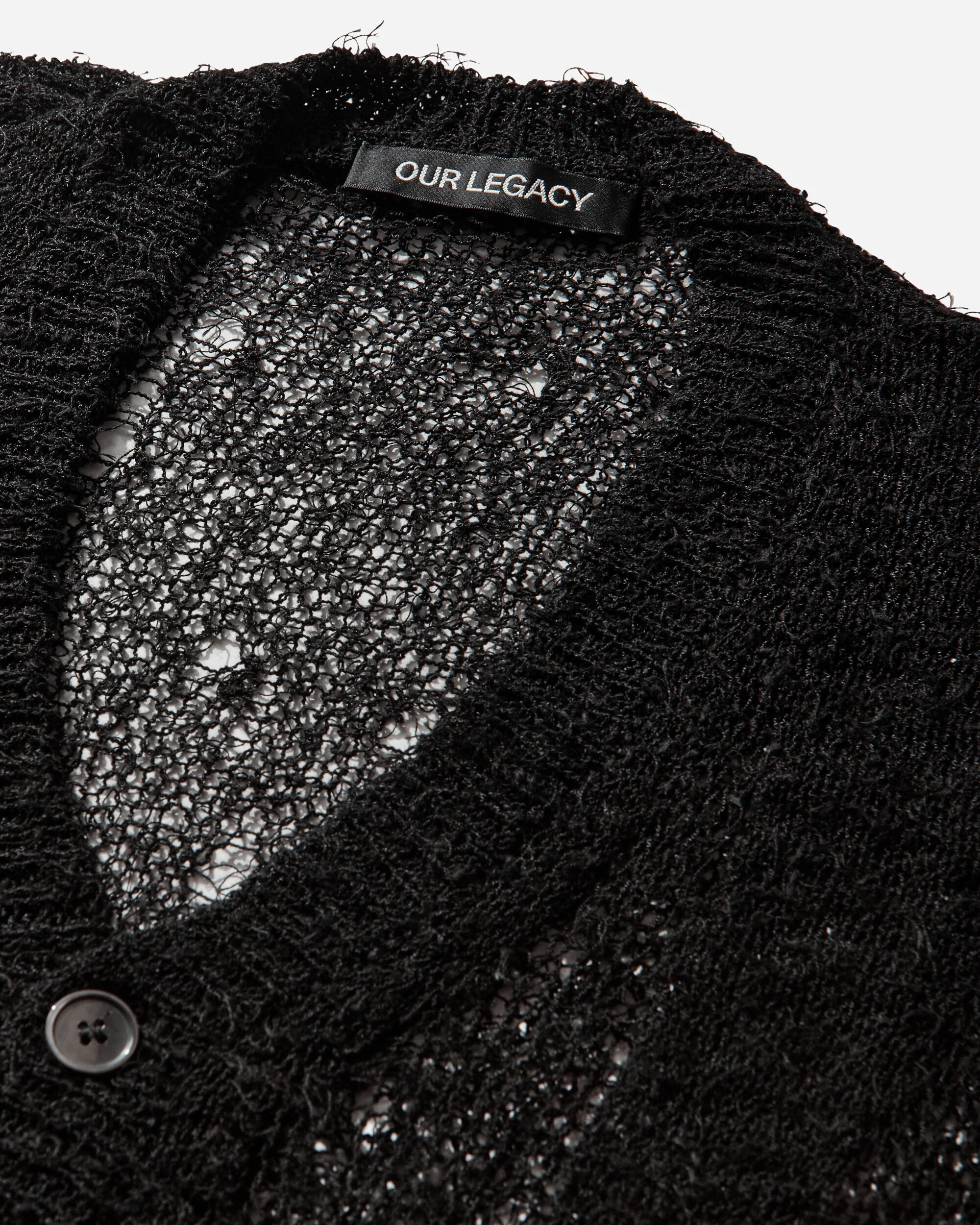 Men's Academy Cardigan Black - Image 3