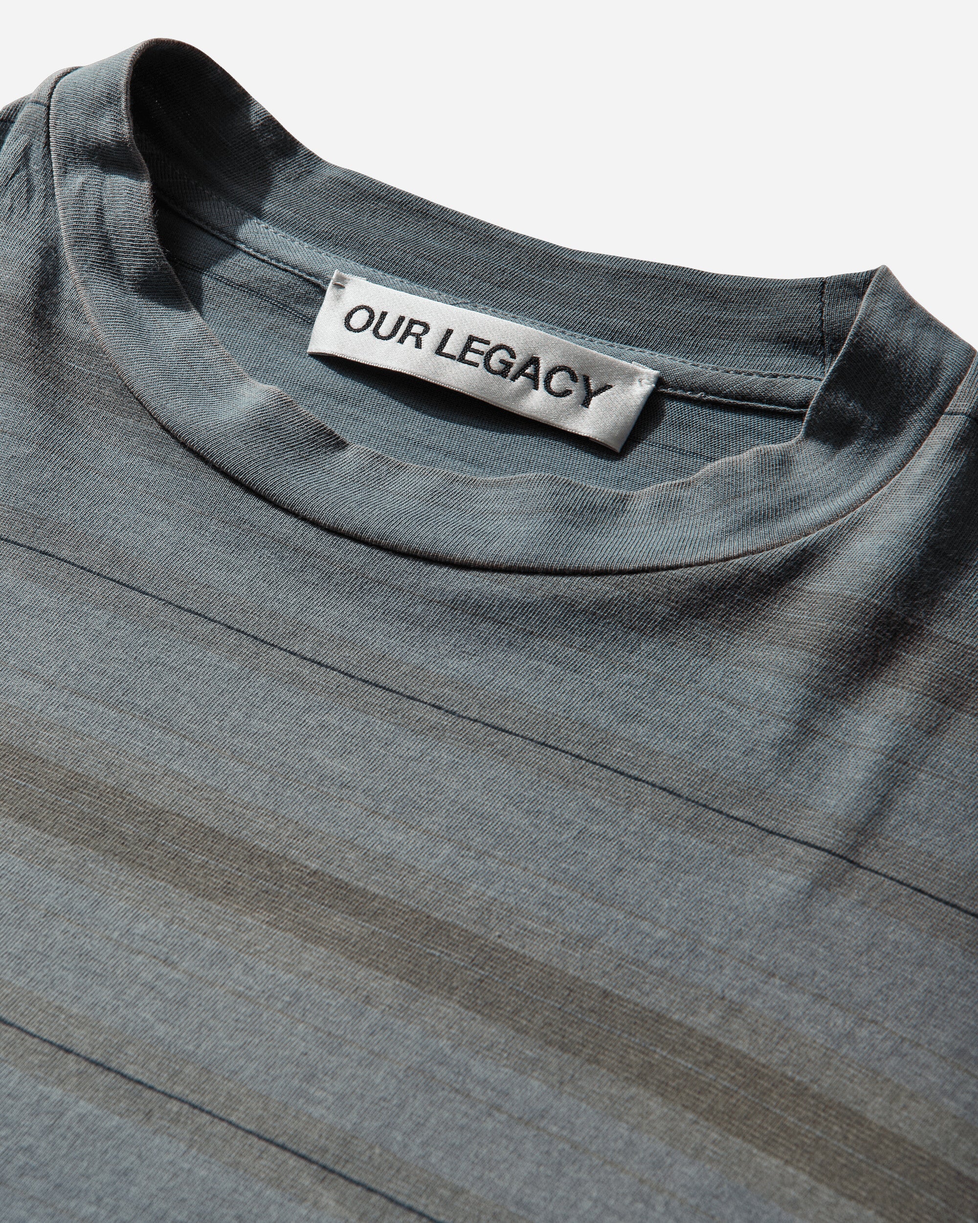 Men's Box Longsleeve T-Shirt Spray Fade Ghost Stripe - Image 4