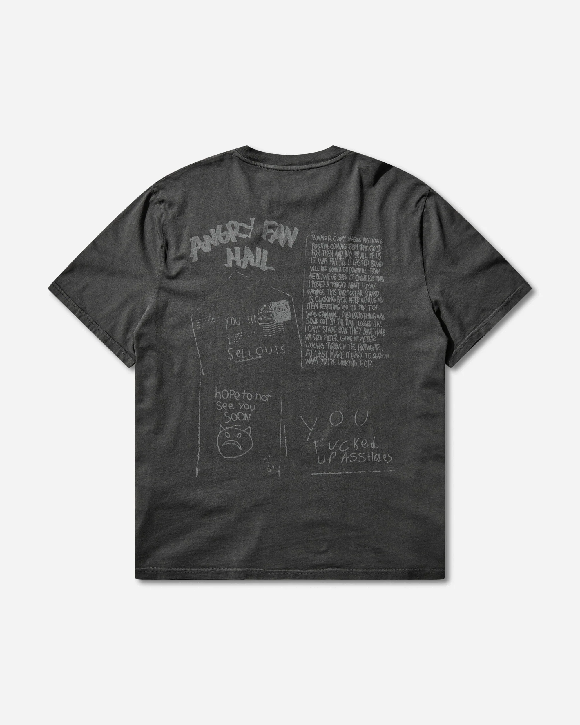 Men's Box T-Shirt Angry Fan Mail Print - Image 2