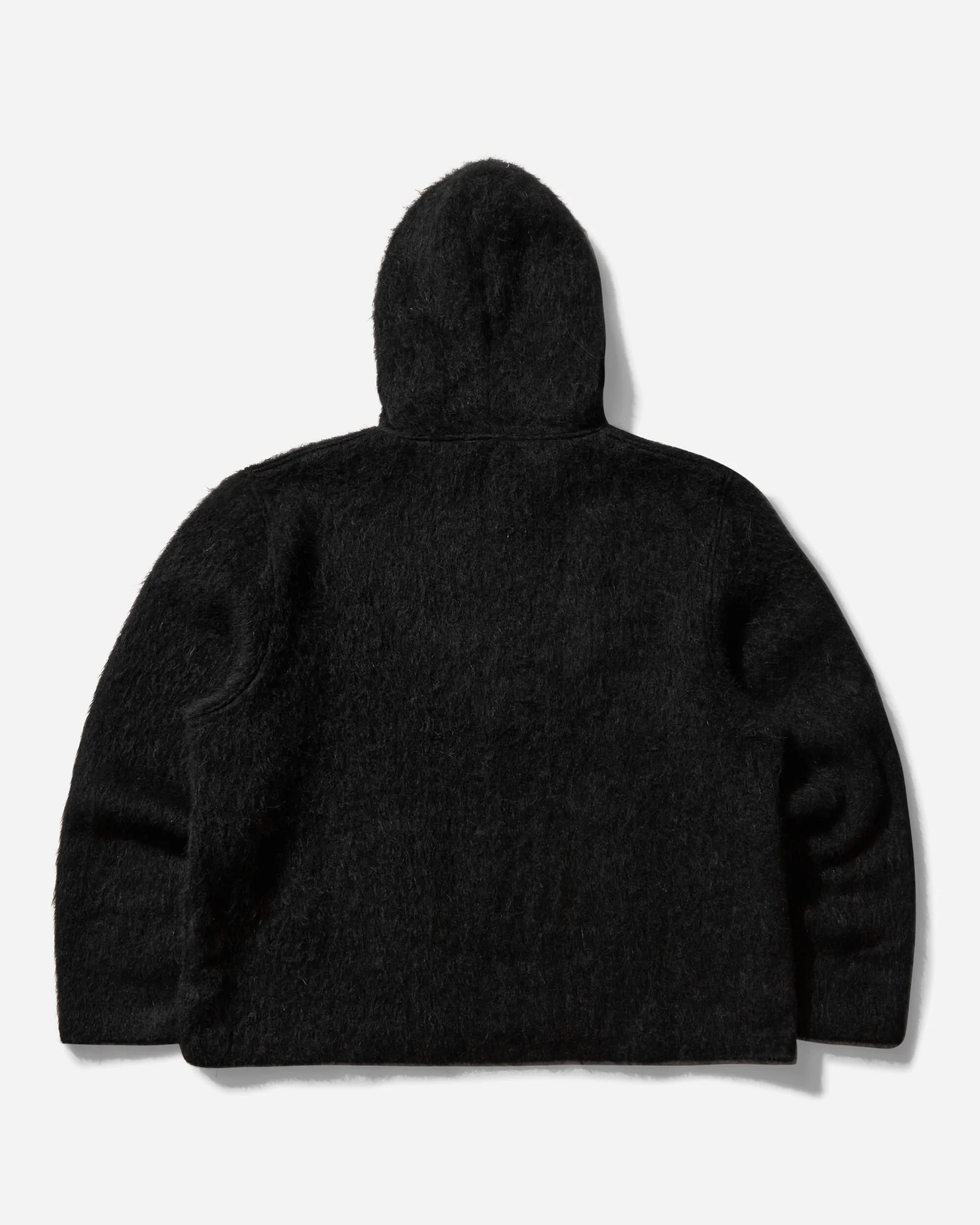 Men's Full Zip Hoodie Black - Image 2