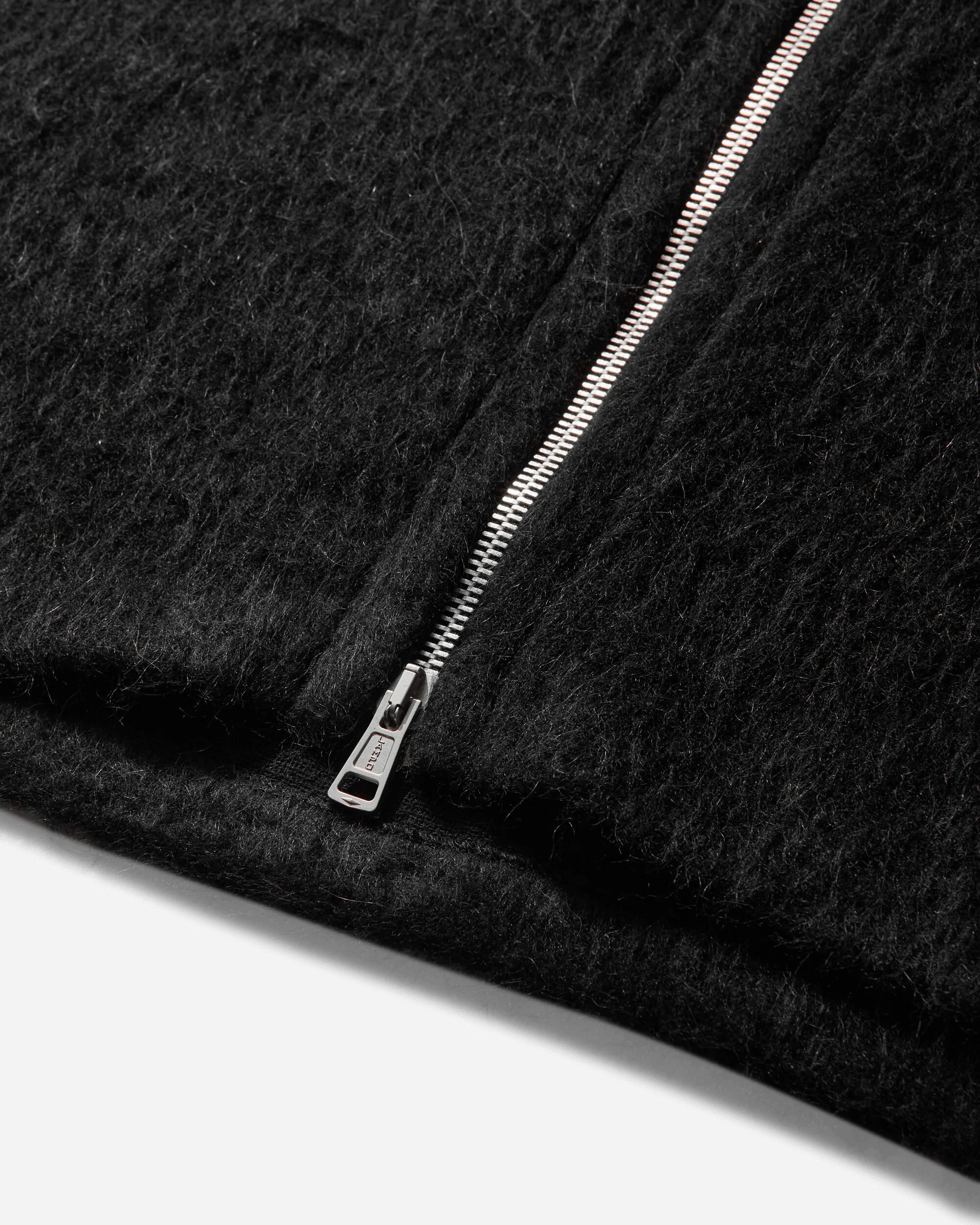 Men's Full Zip Hoodie Black - Image 4
