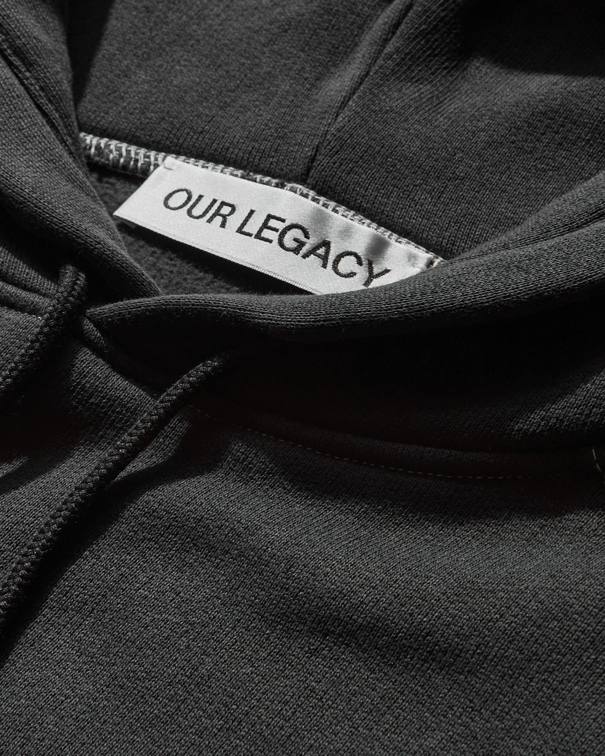Men's WORK SHOP Slam Jam Hoodie Black - Image 3