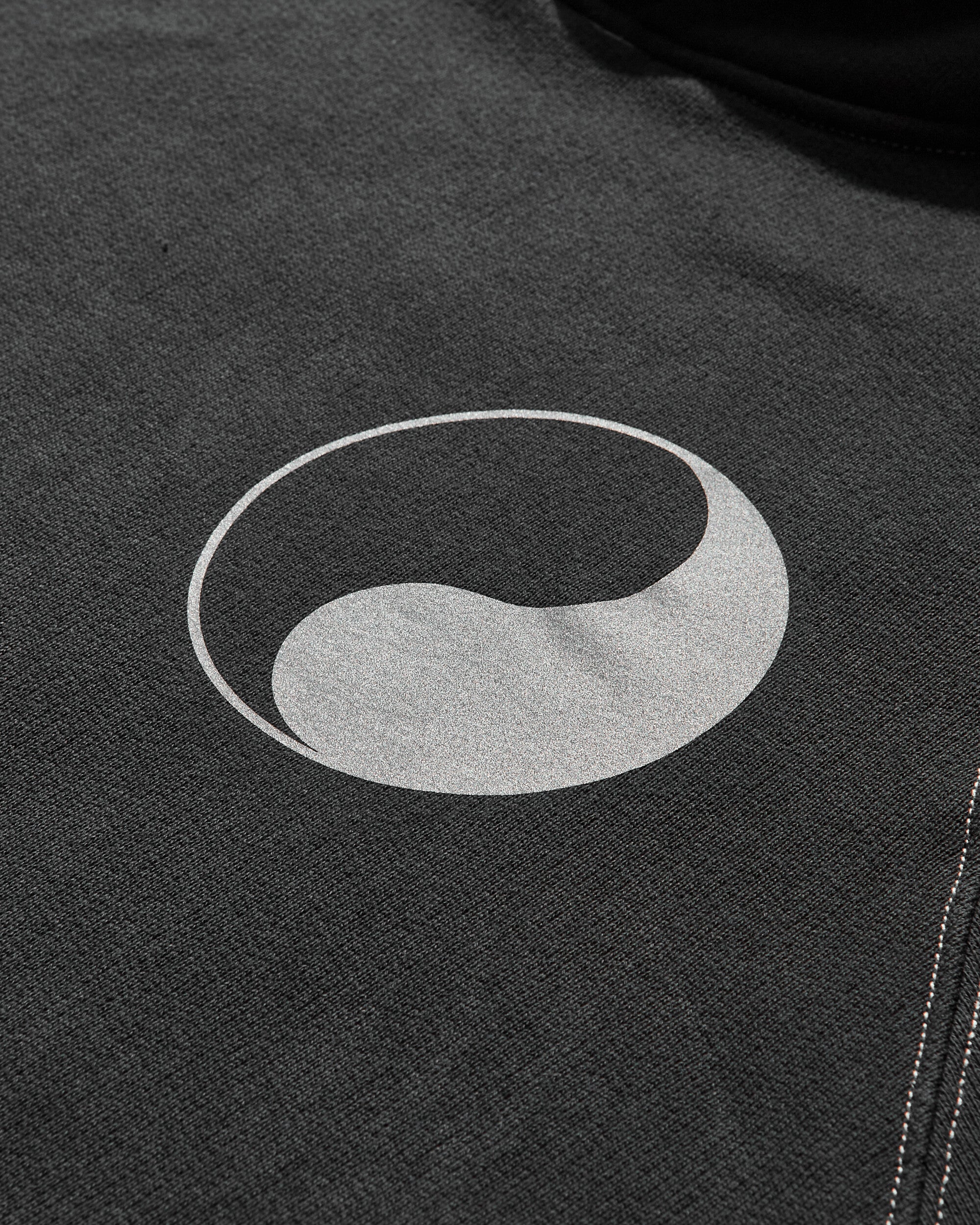 Men's WORK SHOP Slam Jam Hoodie Black - Image 4