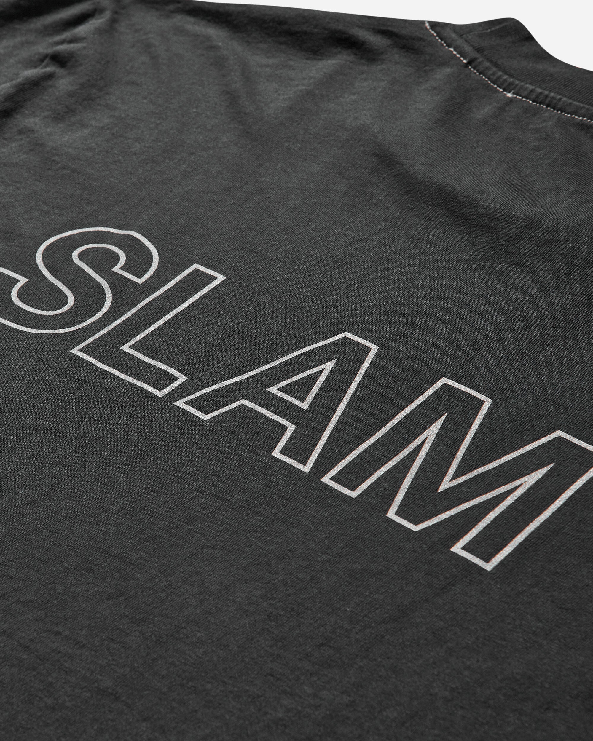 Men's WORK SHOP Slam Jam Box T-Shirt Black - Image 5