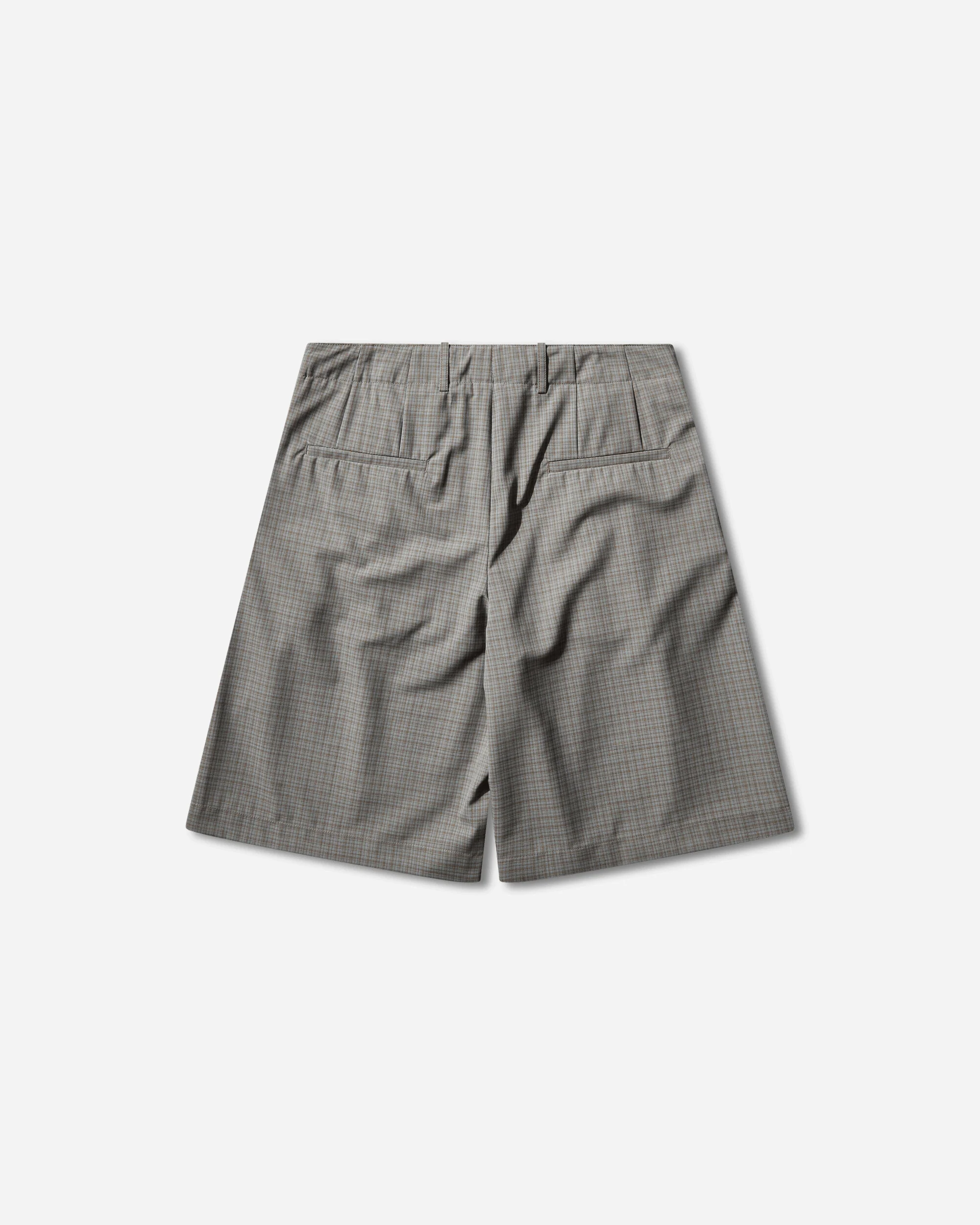 Men's Ponte Shorts Frosted Moss Check Nexwool - Image 2