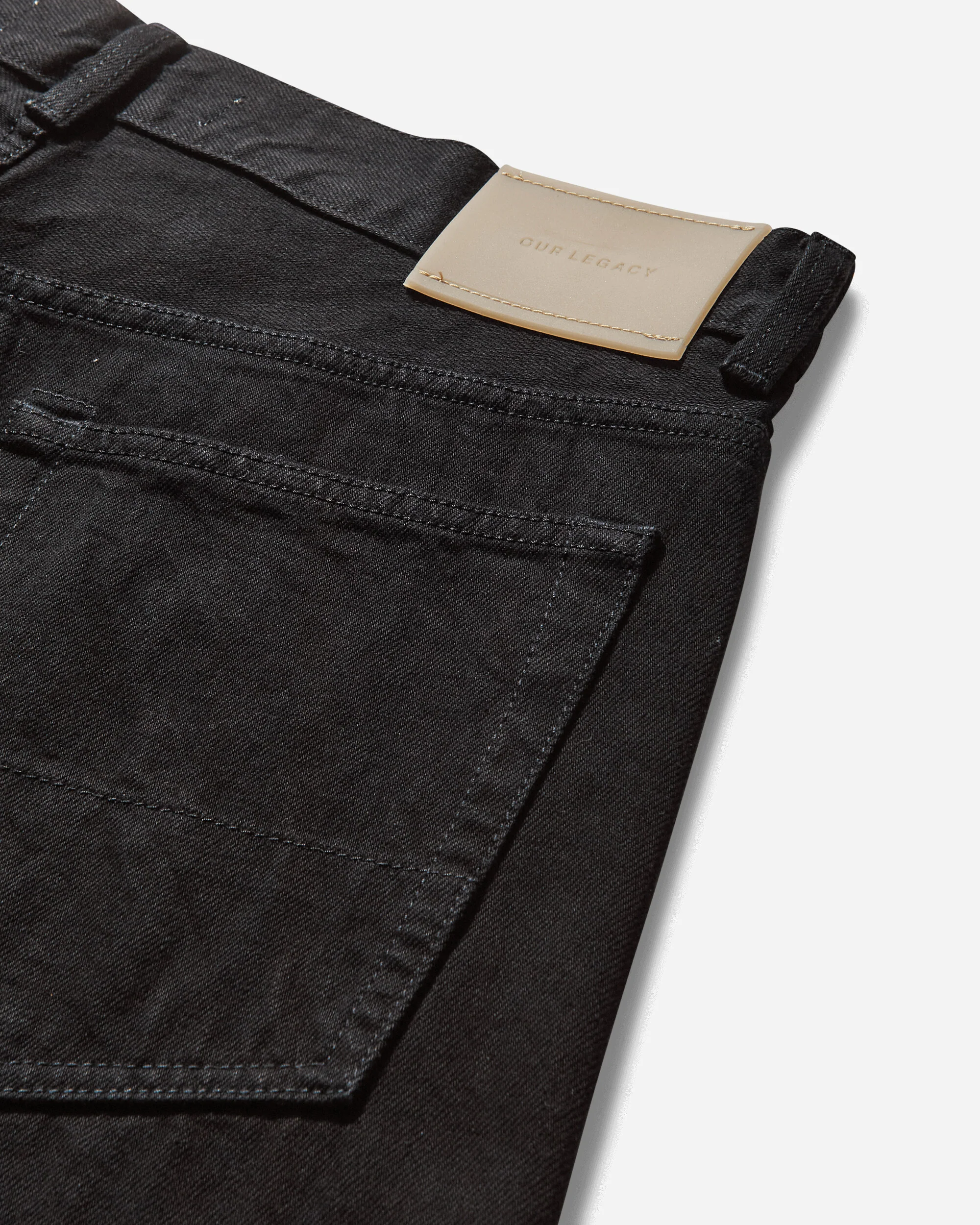 Men's Third Cut Jeans Black Selvedge - Image 4