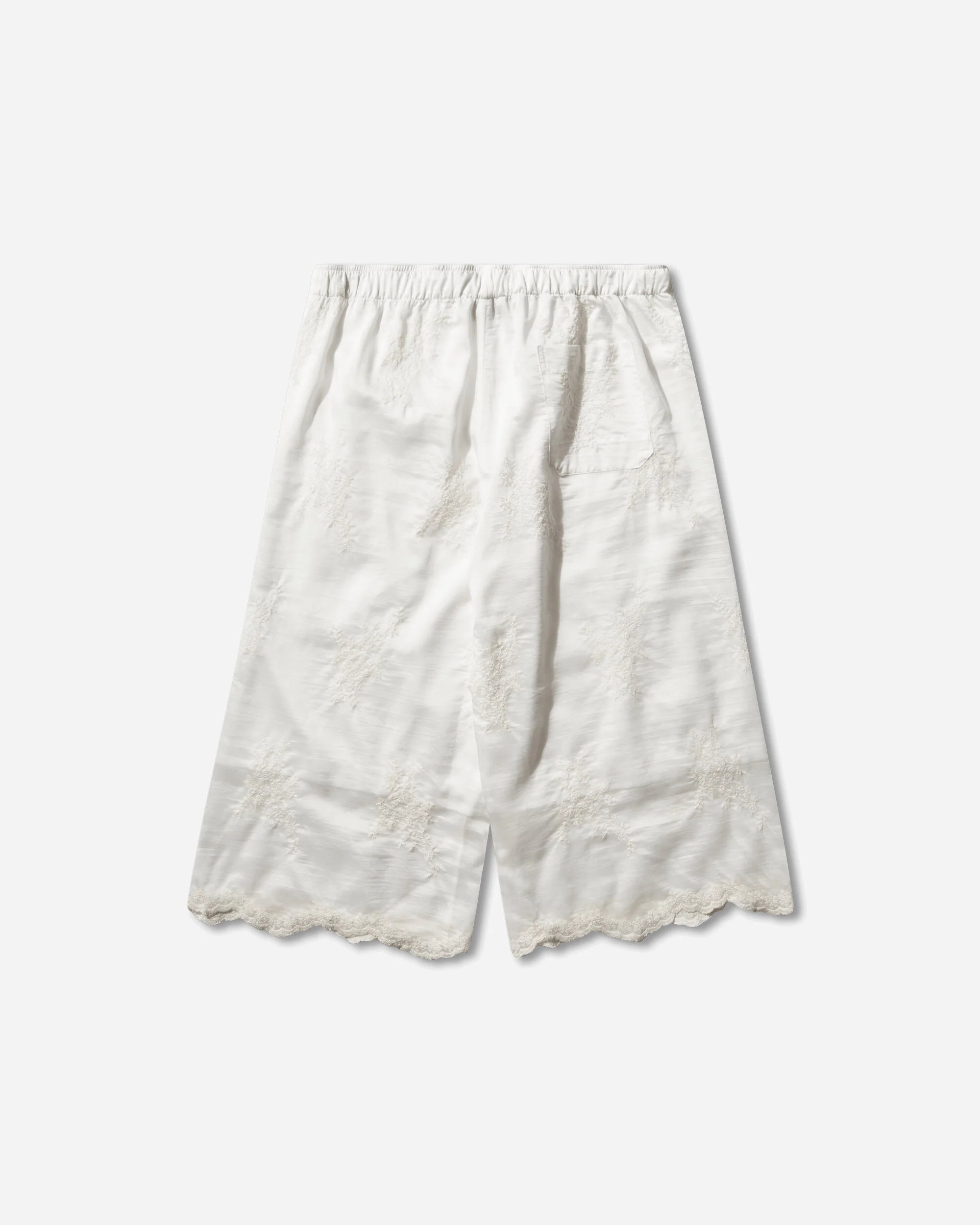 Women's Frill Shorts Ivory - Image 2