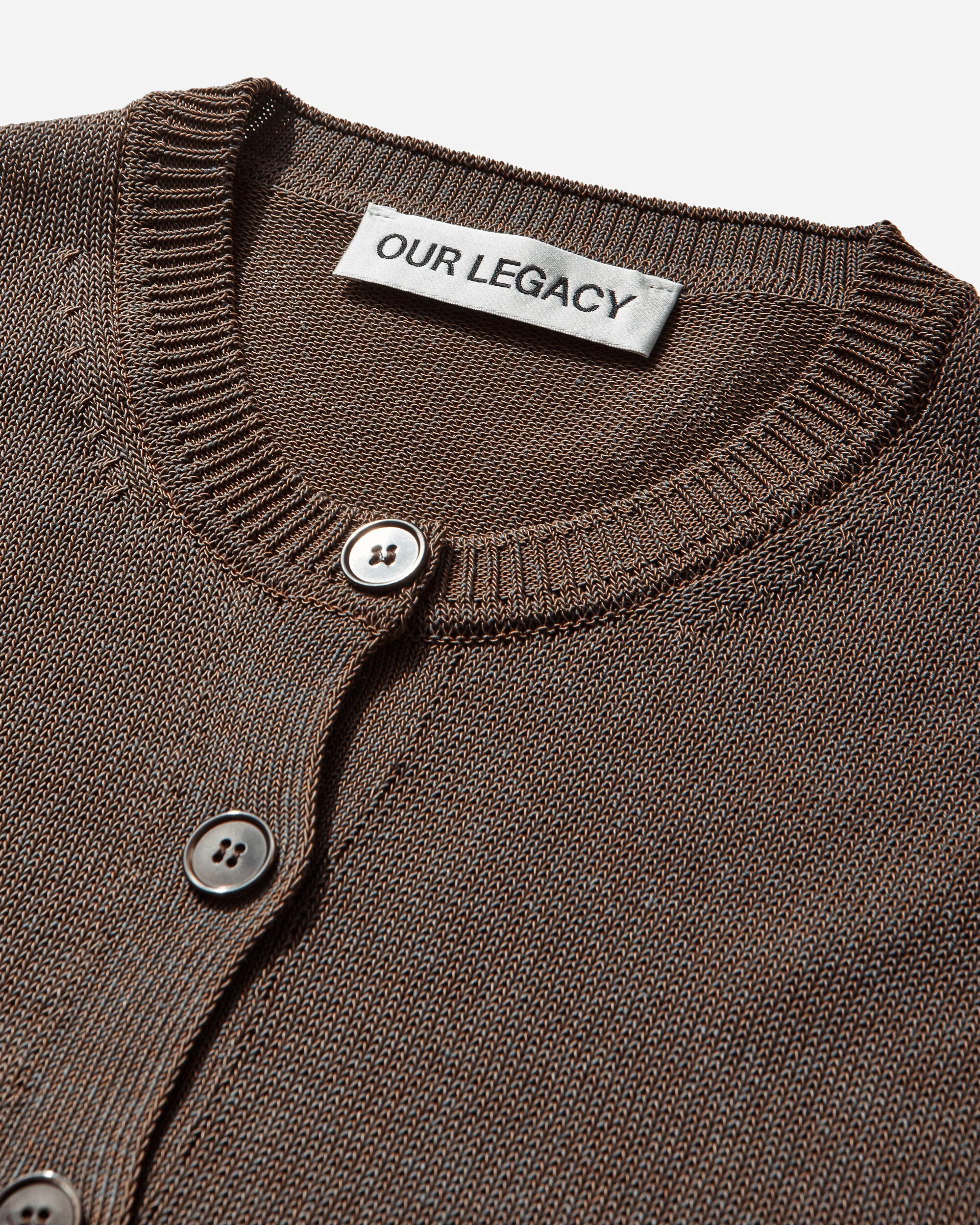 Women's Micro Cardigan Cangiante Copper - Image 4