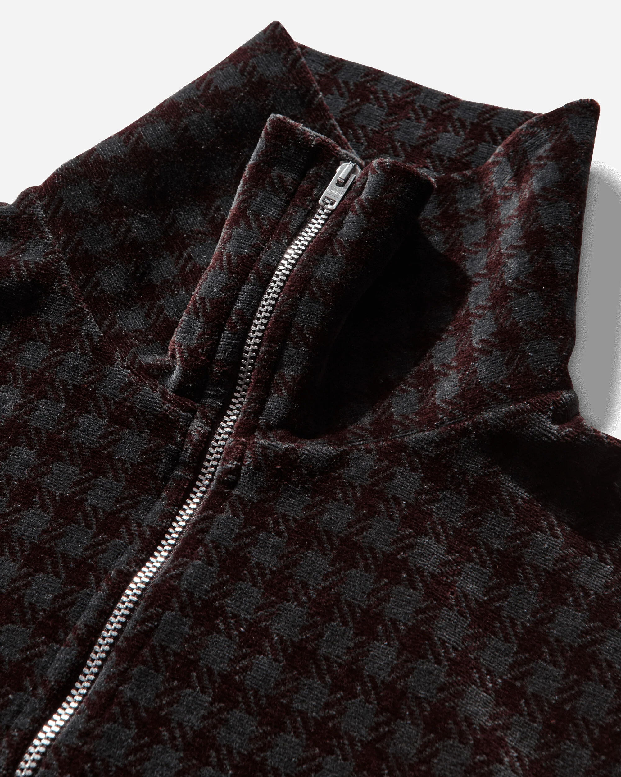 Women's Slim Zip Longsleeve Merlot - Image 4