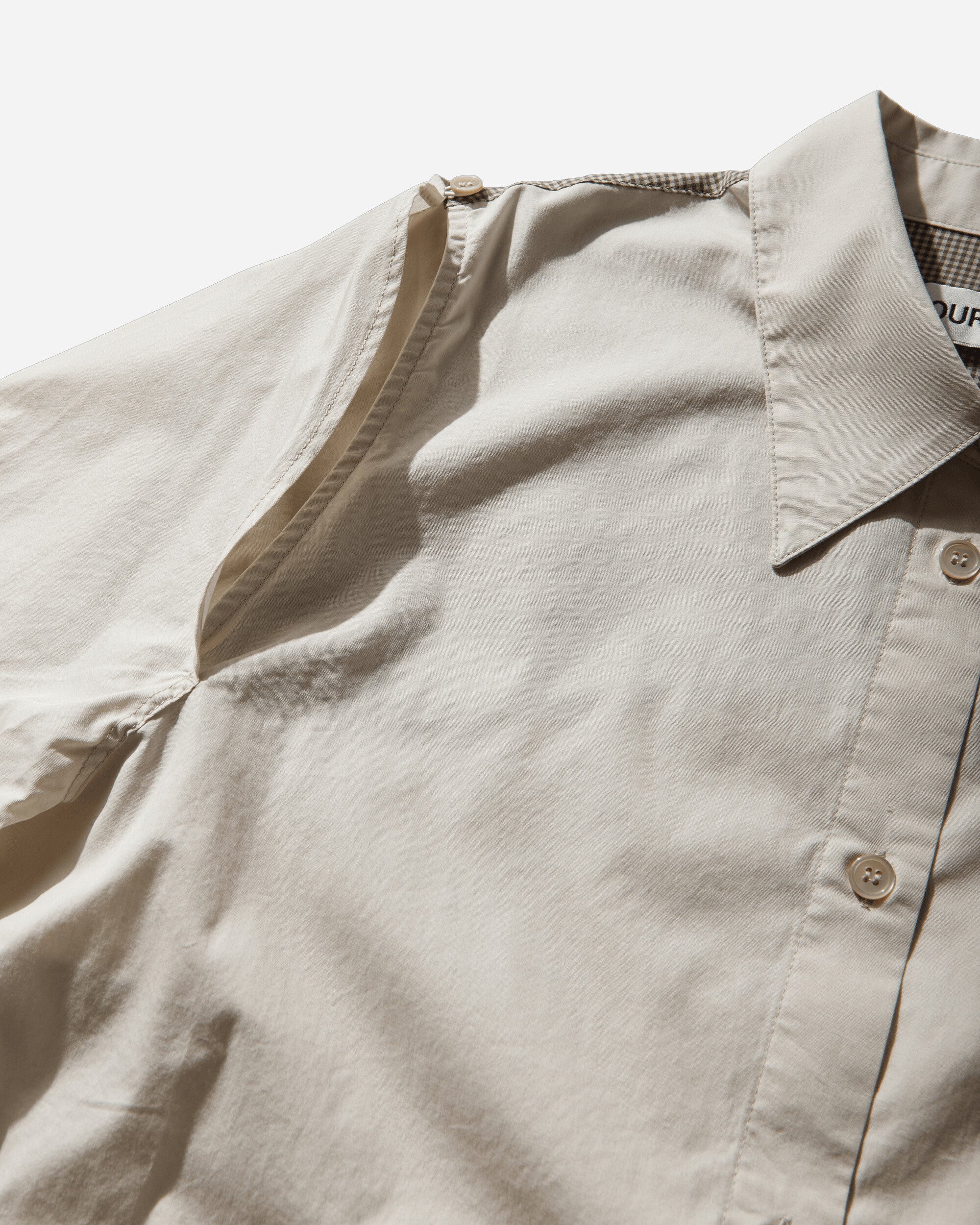 Women's Slip Shirt Eggshell - Image 3