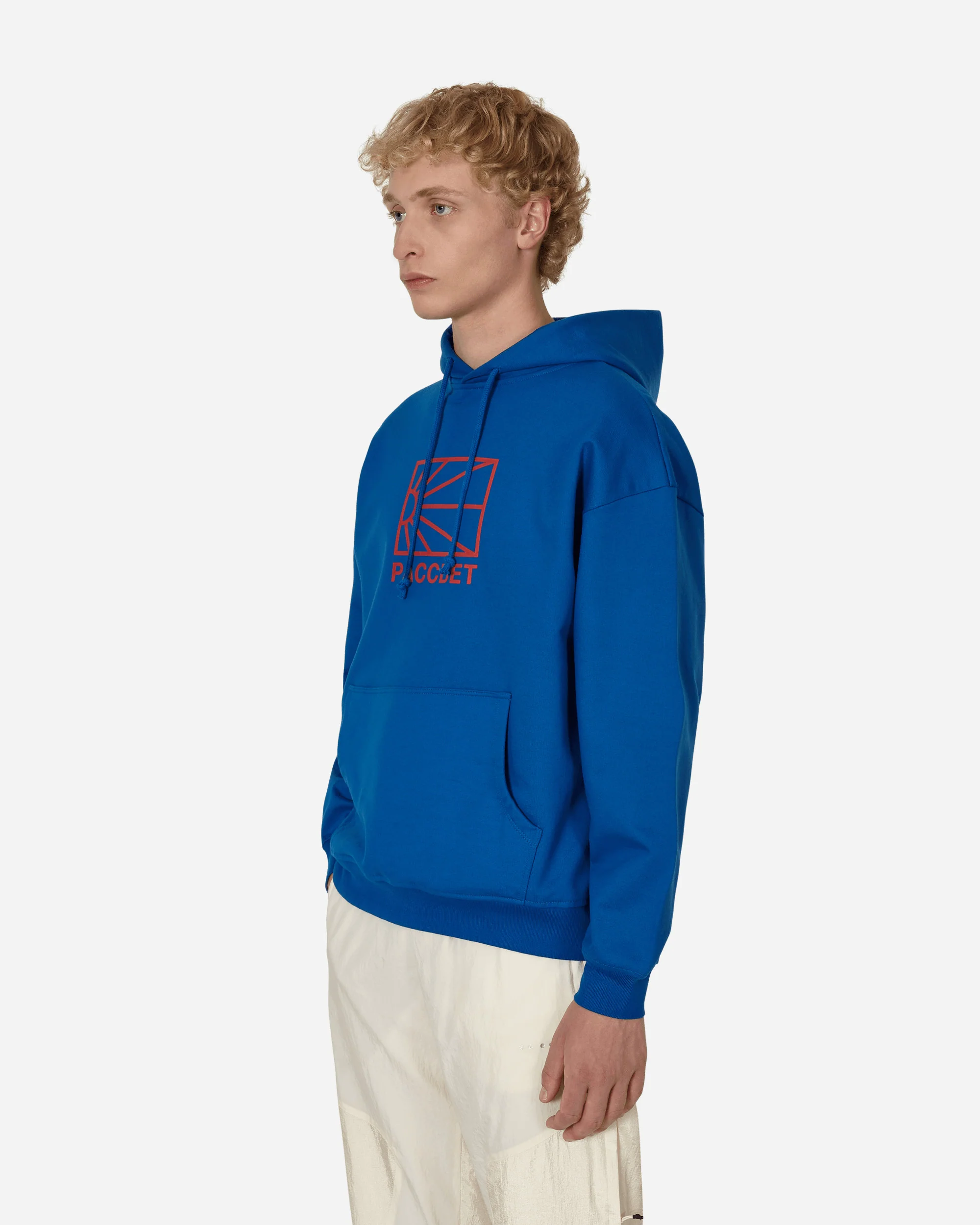 Big Logo Hooded Sweatshirt Blue - Image 2